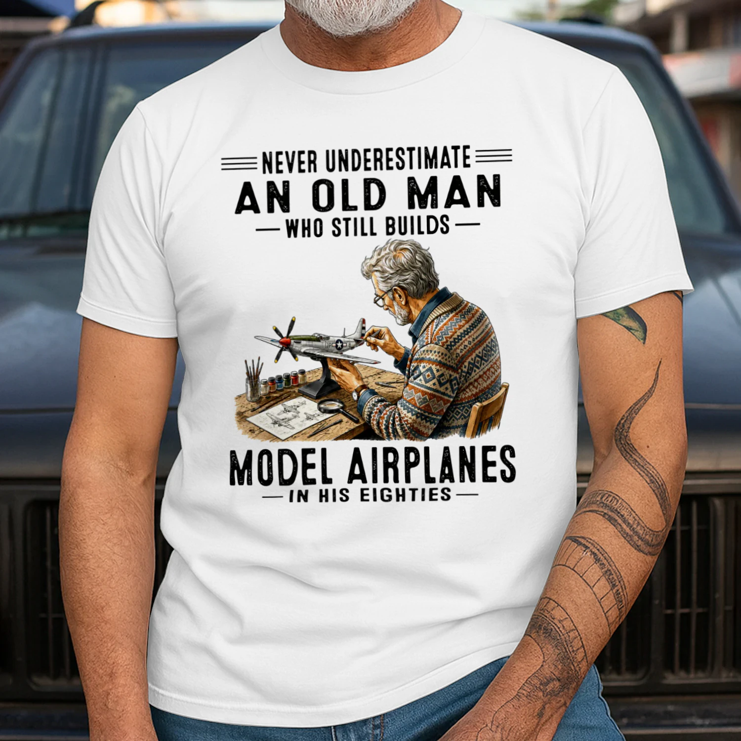 Still Builds Model Airplanes In His Eighties