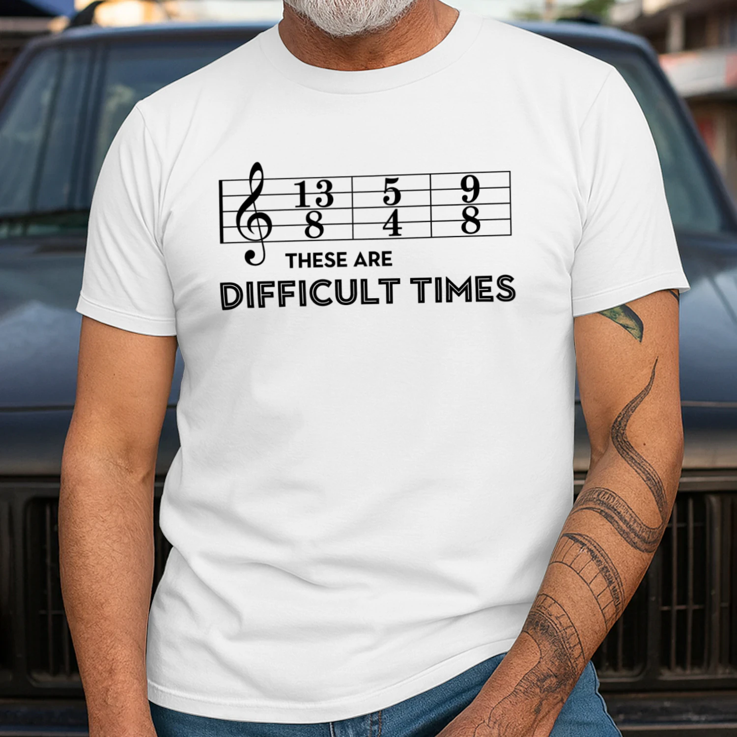 Sheet Music Joke These Are Difficult Times