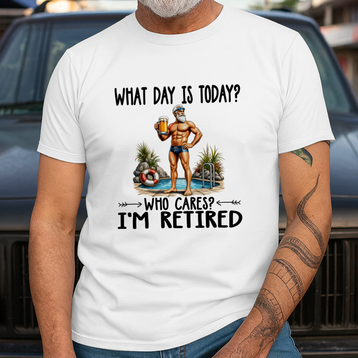 WHAT DAY IS TODAY, WHO CARES,  I'M RETIRED