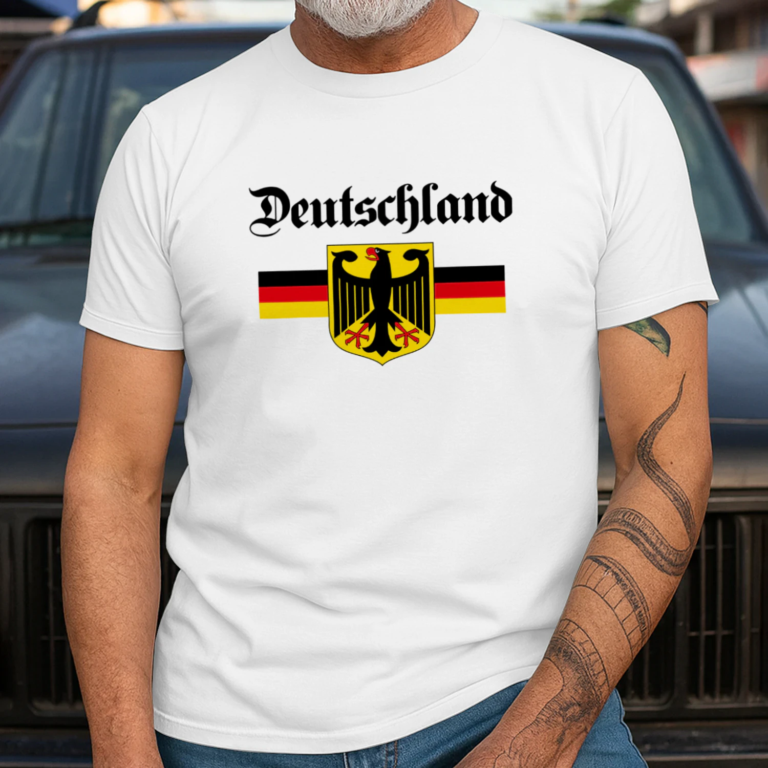 Deutschland Flag of German Eagle