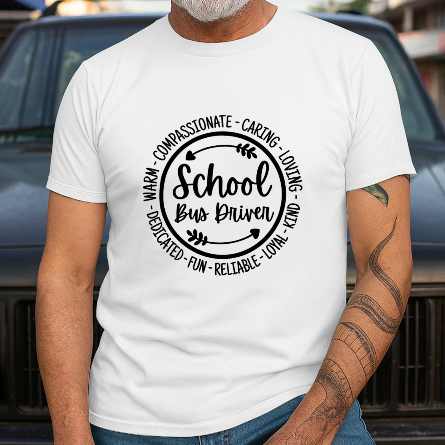 School Bus Driver Loving Caring Kind Loyal Fun Relatable 2