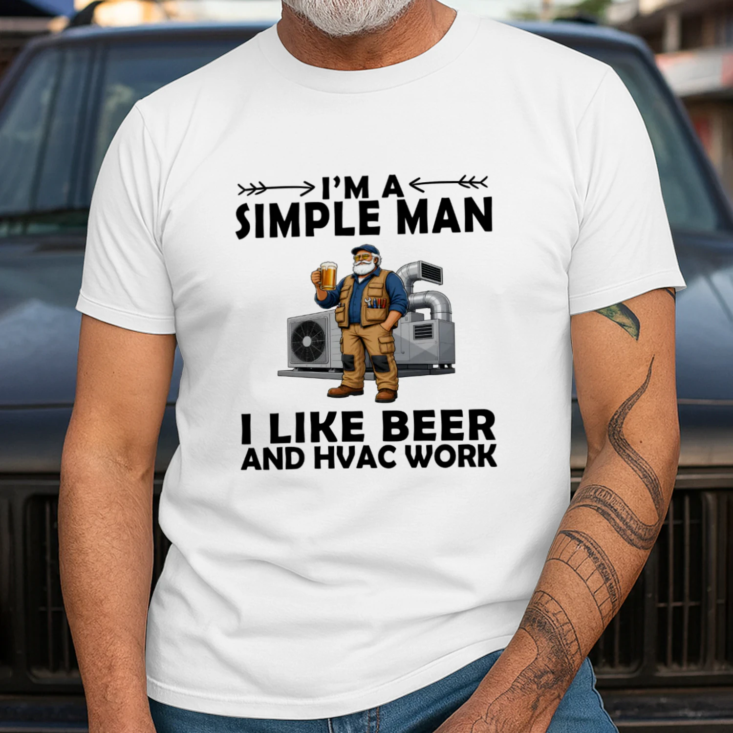 I'm a Simple Man I Like Beer and HVAC Work