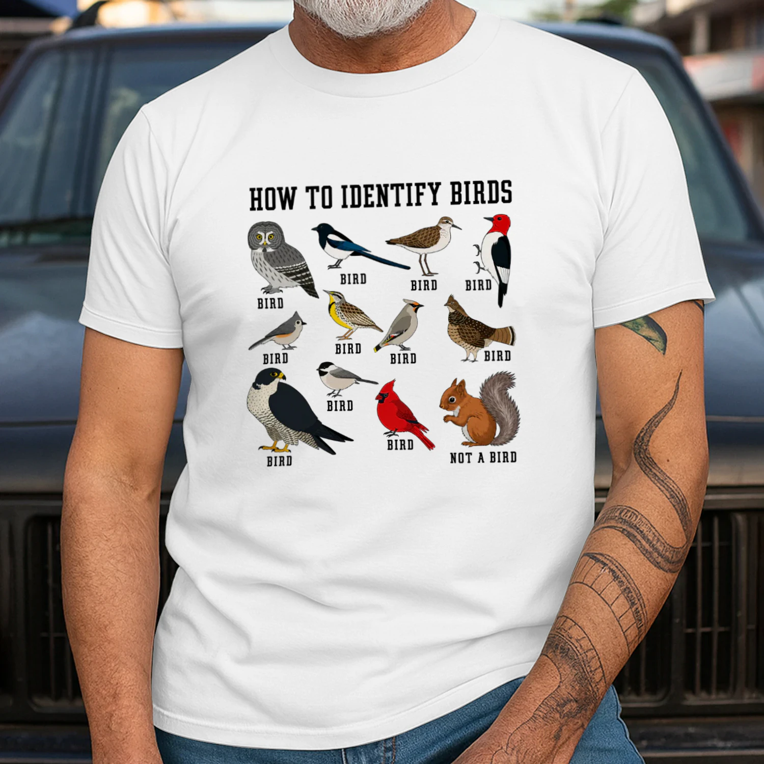 How to Identify Birds Shirt