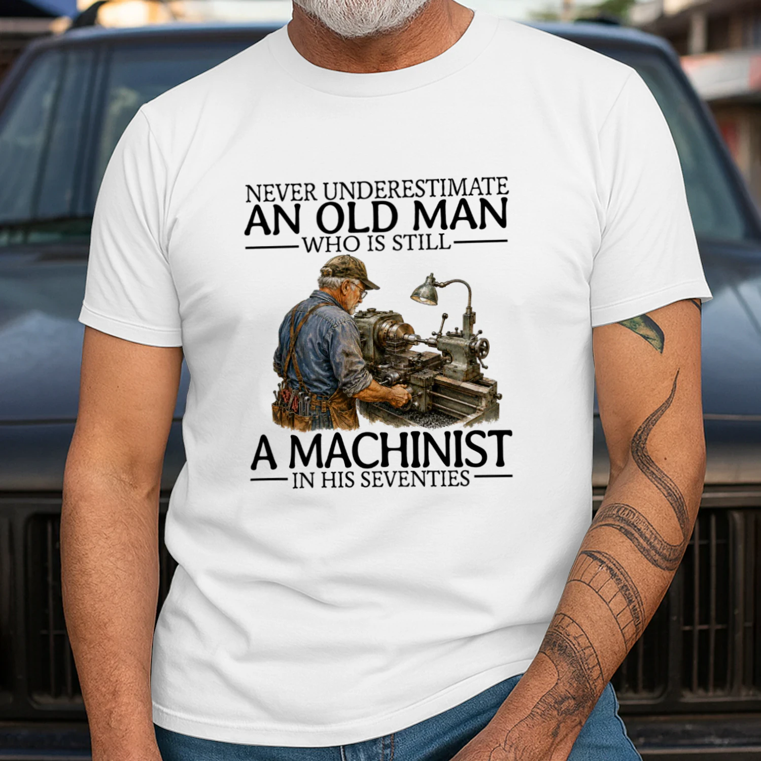 Never Underestimate an Old Man Who Is Still a Machinist in His Seventies