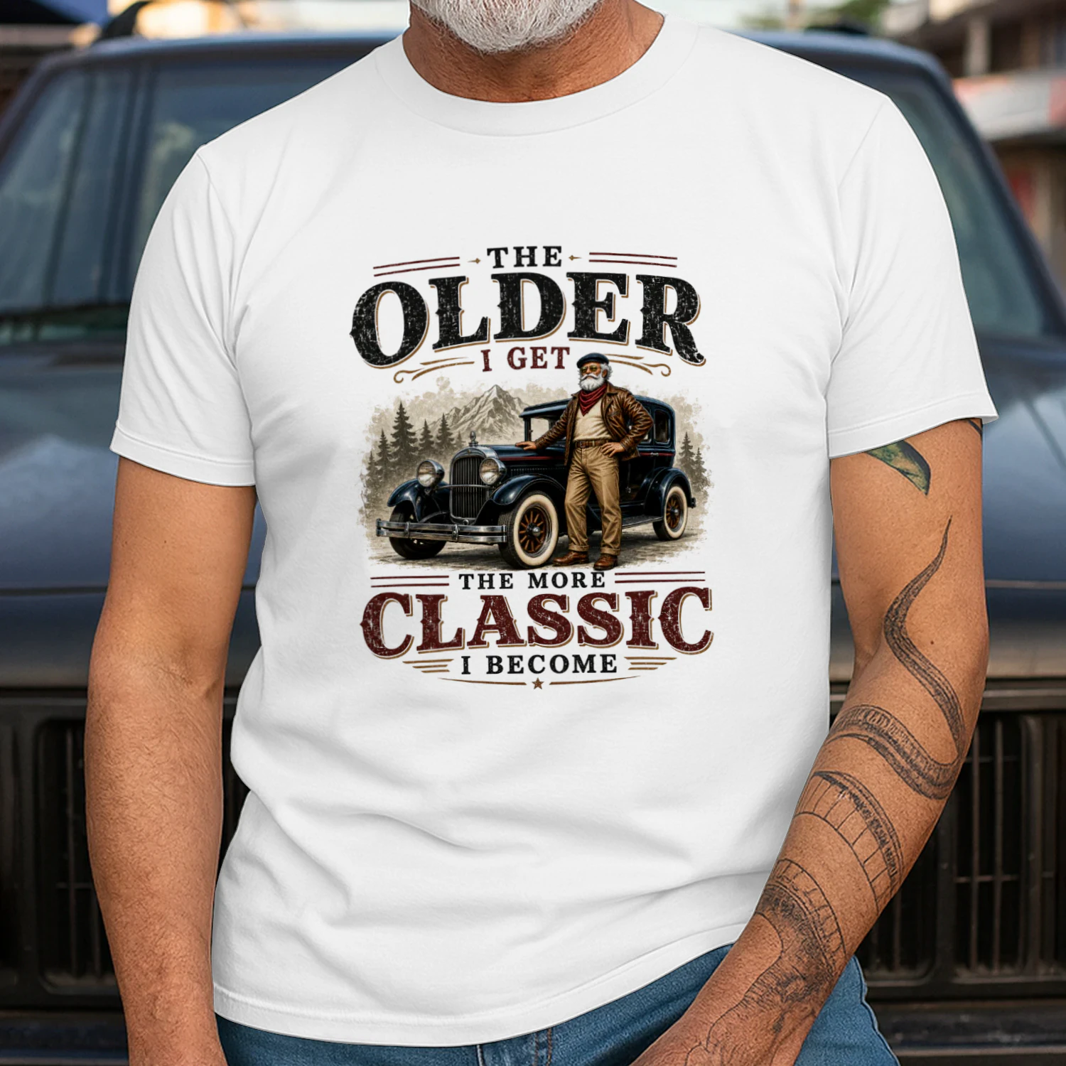 THE OLDER I GET, THE MORE CLASSIC I BECOME