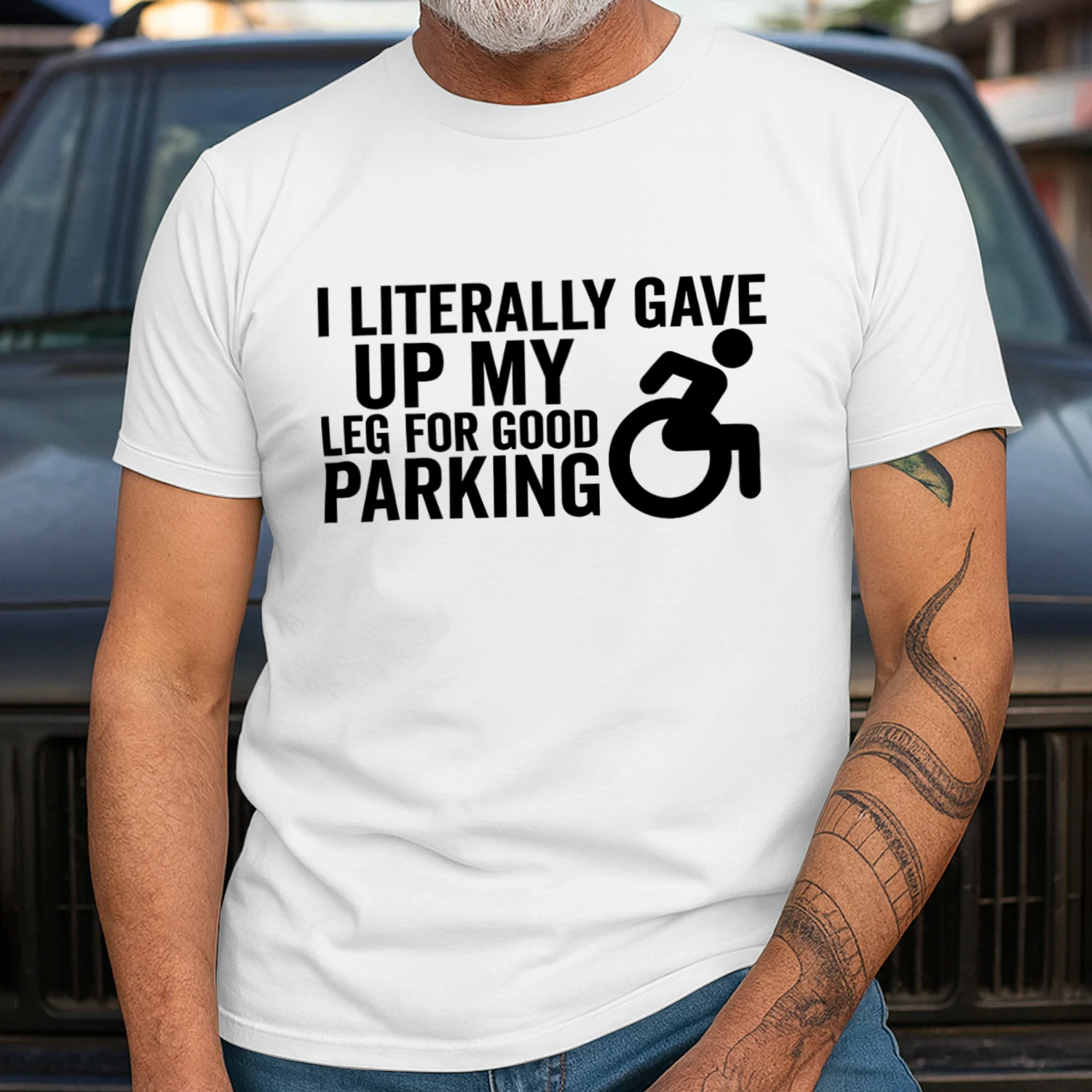 Limb Loss - I literally gave up my leg for good parking