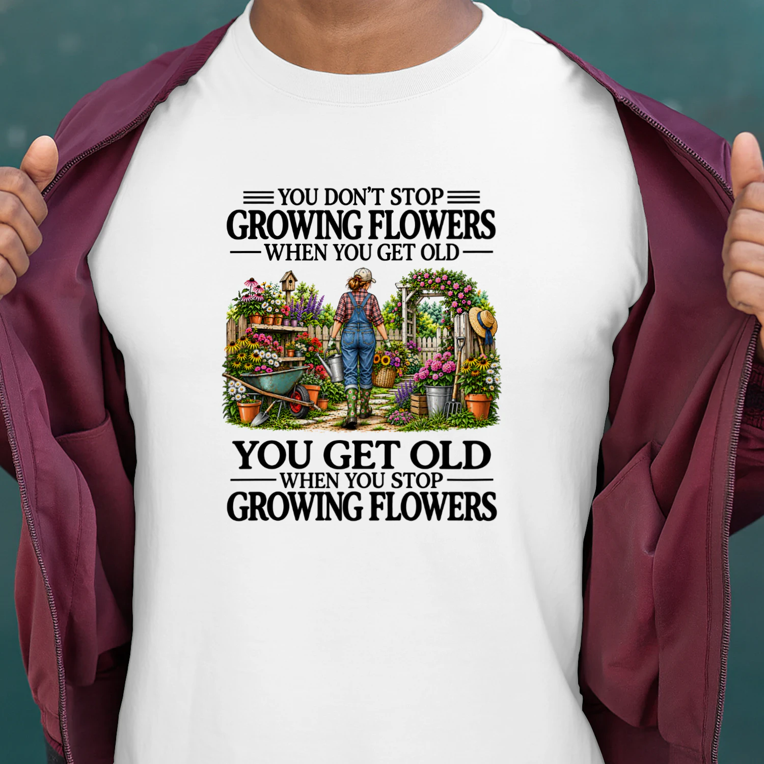 Don't Stop Growing Flowers