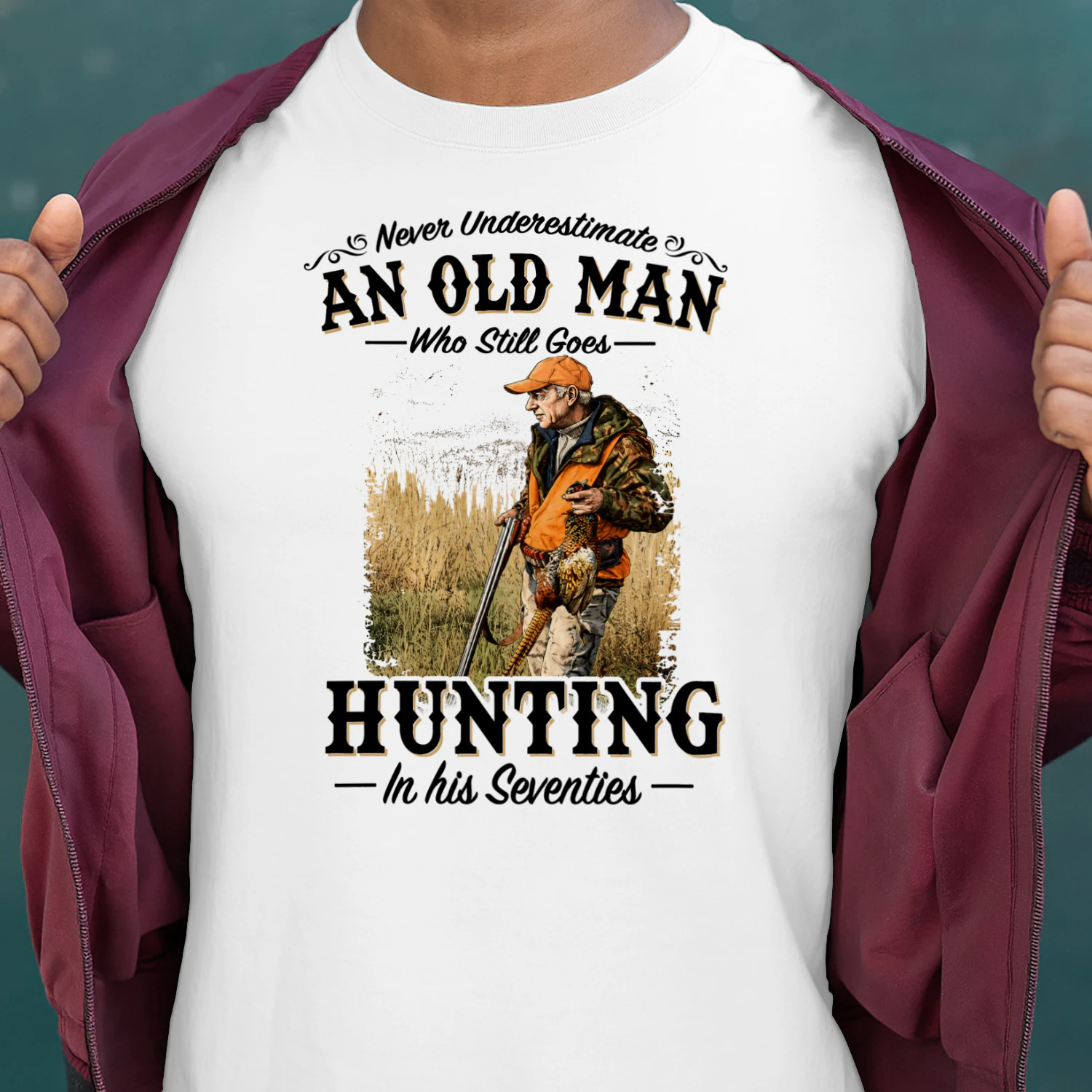 Never Underestimate An Old Man Who Still Goes Hunting In his Seventies