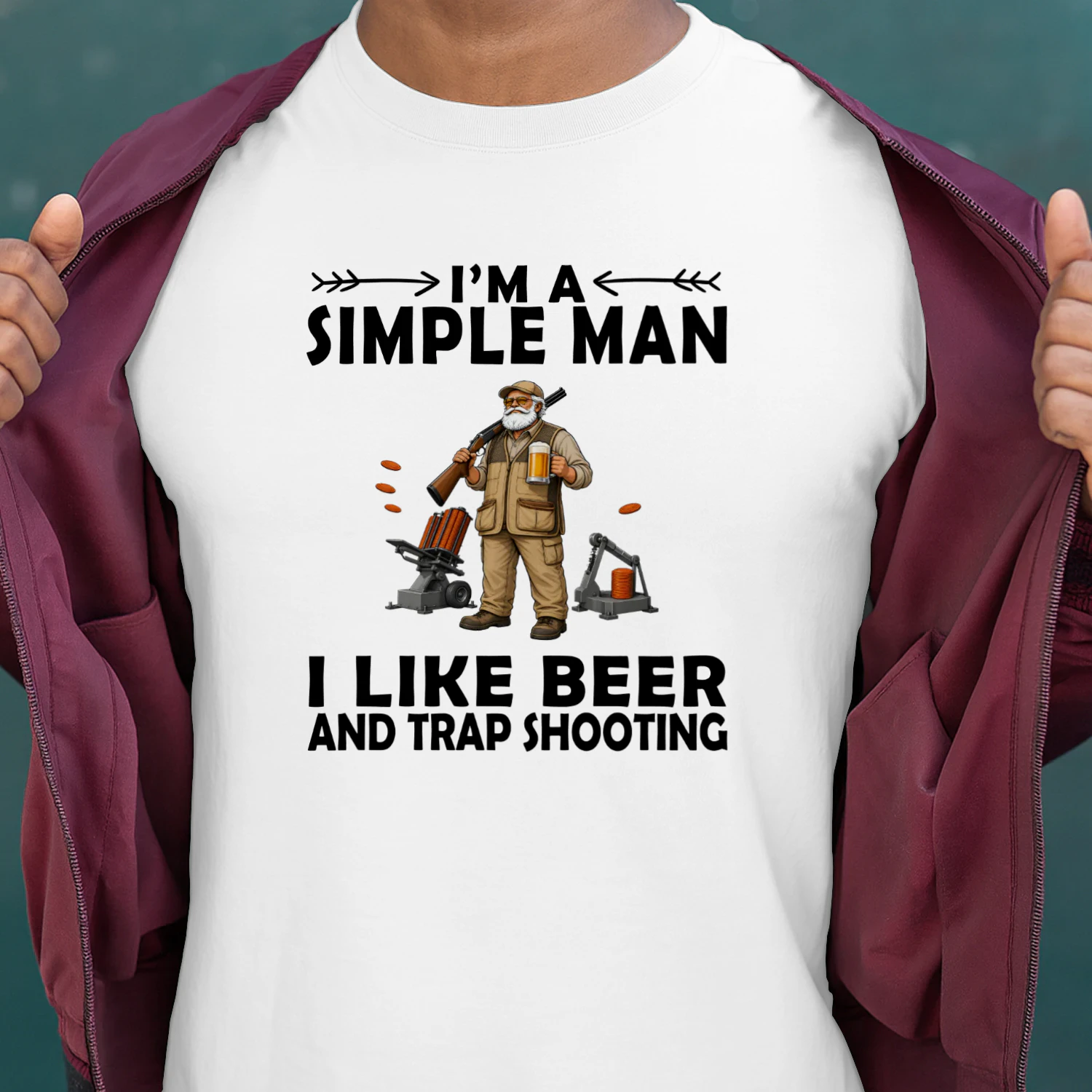 I'm a simple man, I like beer and trap shooting
