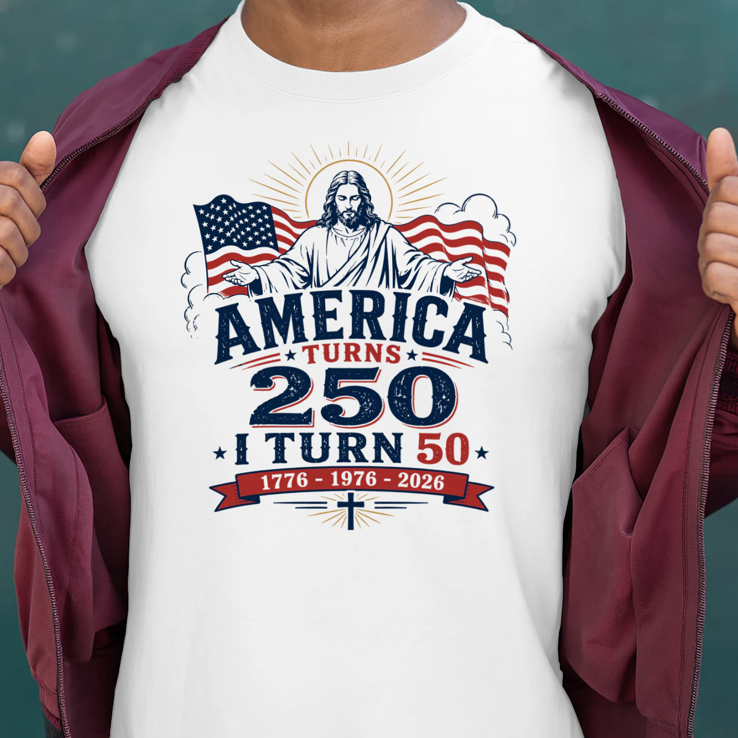 America turns 250. I turn 50 v2