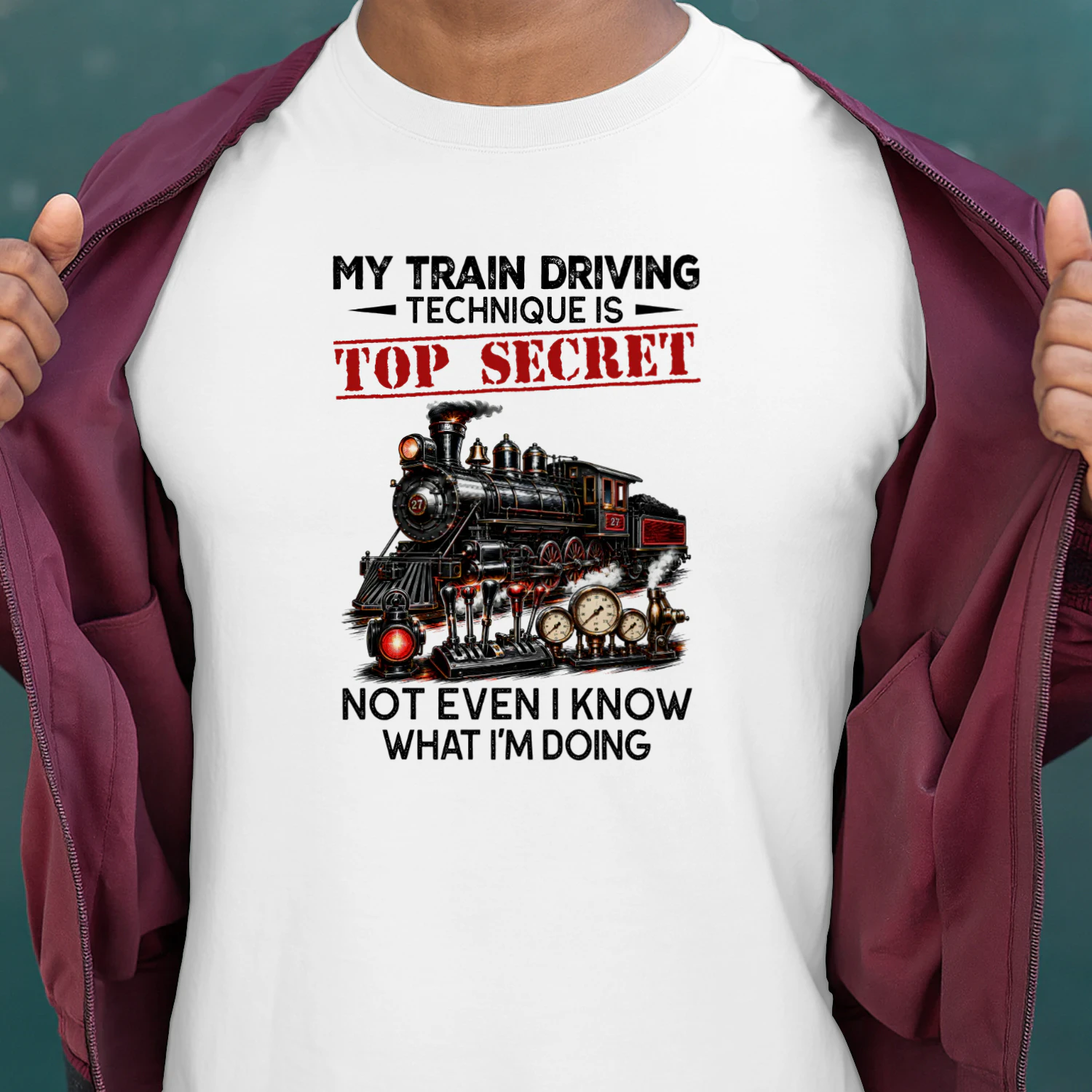 My Train Driving Technique Is Top Secret