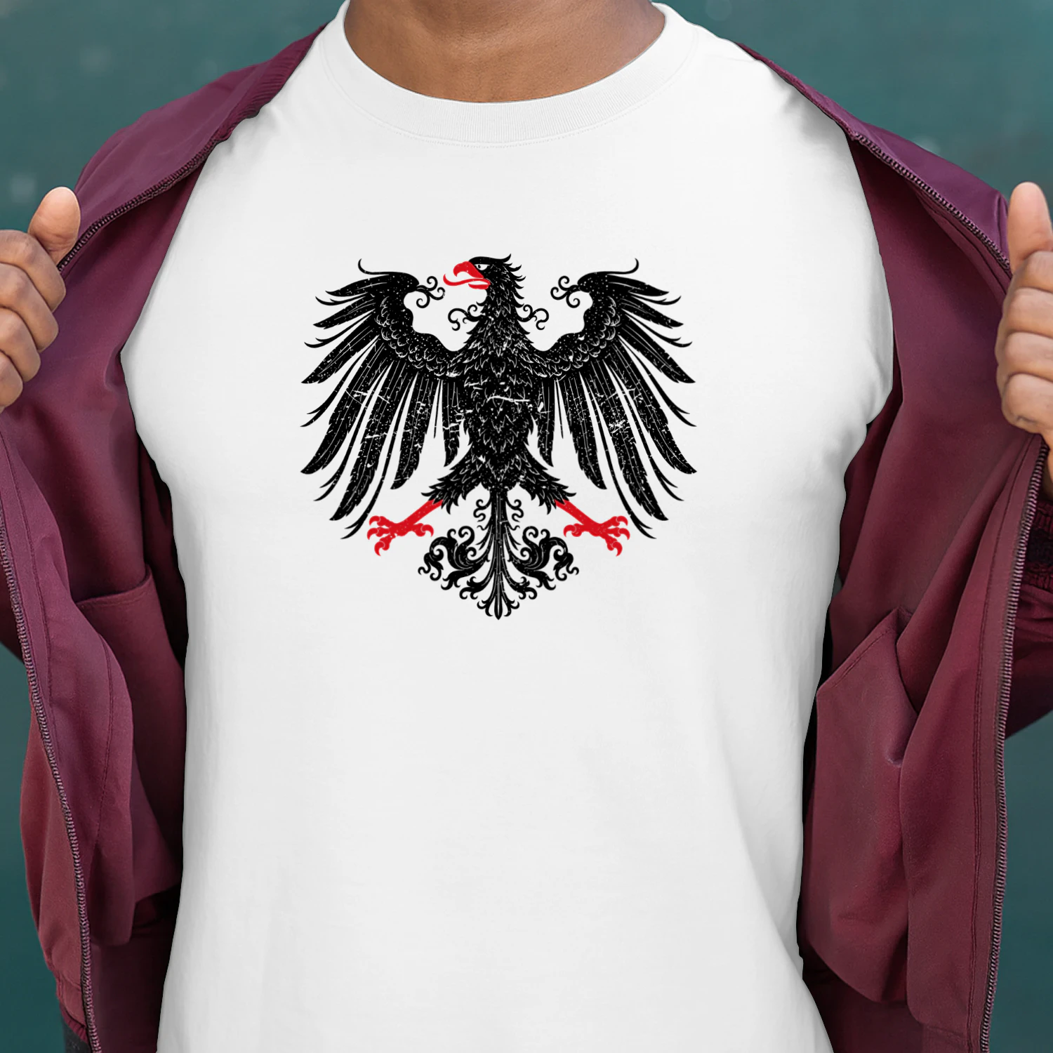 German Oktoberfest Eagle Coat of Arms Heraldry