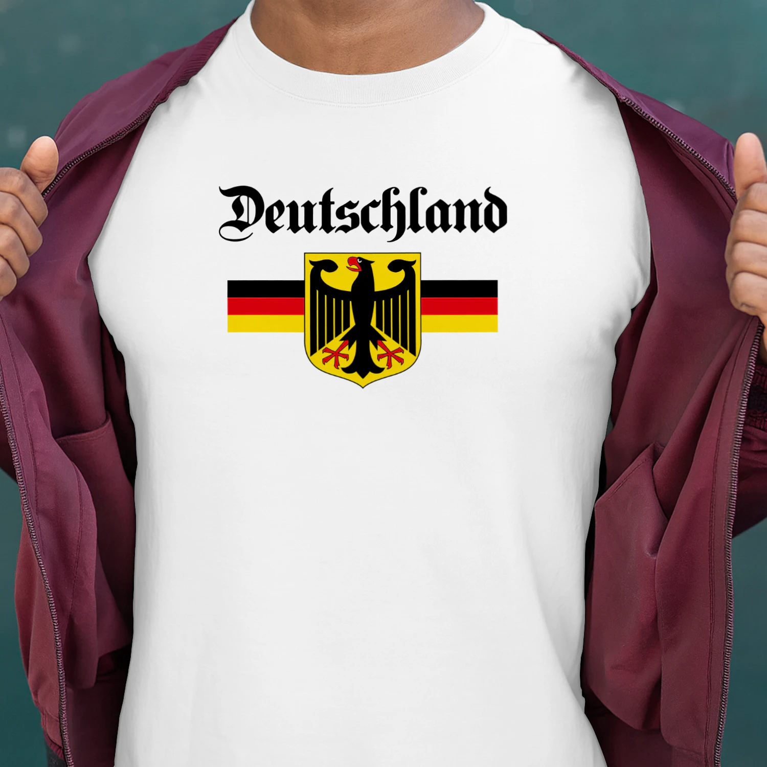 Deutschland Flag of German Eagle