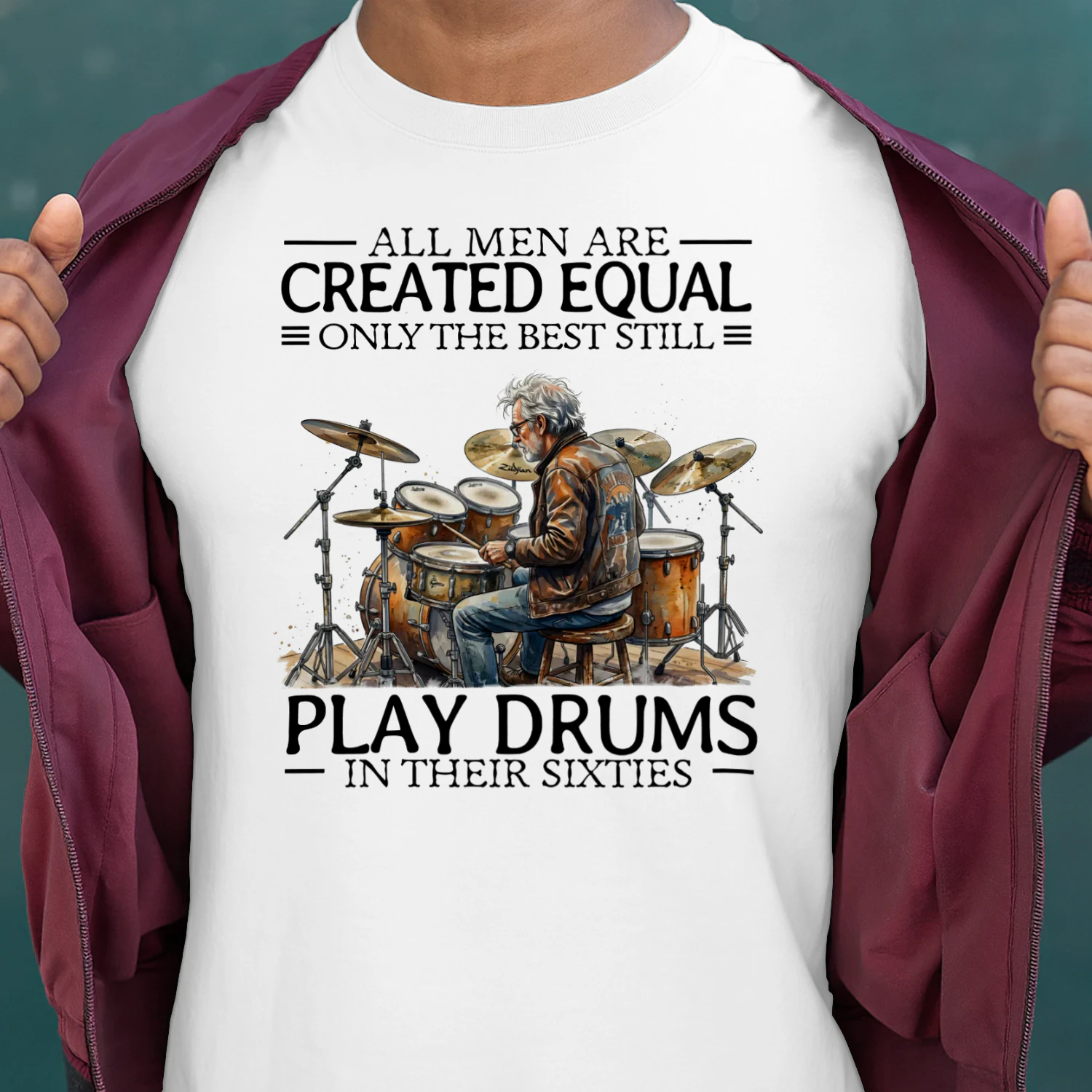 PLAY DRUMS IN THEIR SIXTIES