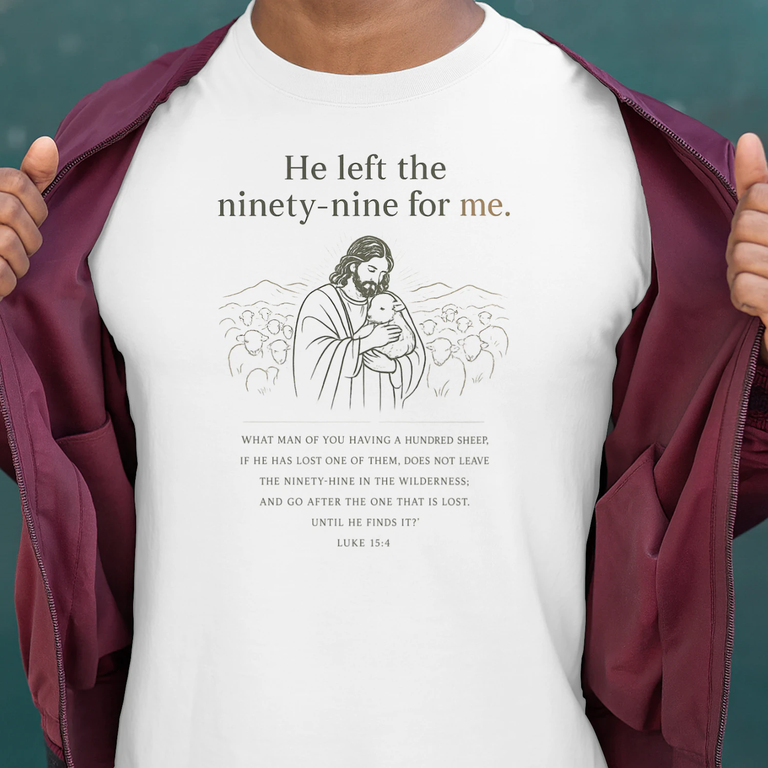 He left the ninety-nine for me