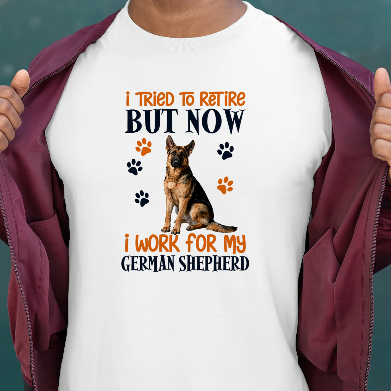 I Tried To Retire But Now I Work For My German Shepherd