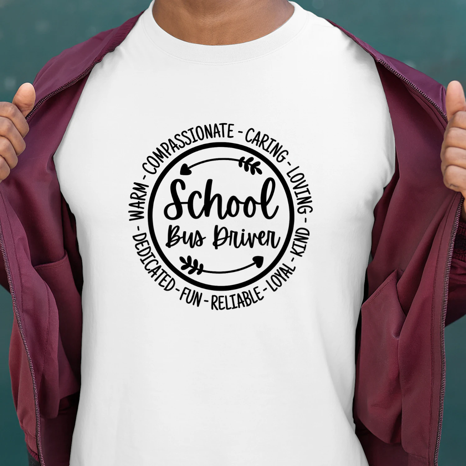 School Bus Driver Loving Caring Kind Loyal Fun Relatable 2