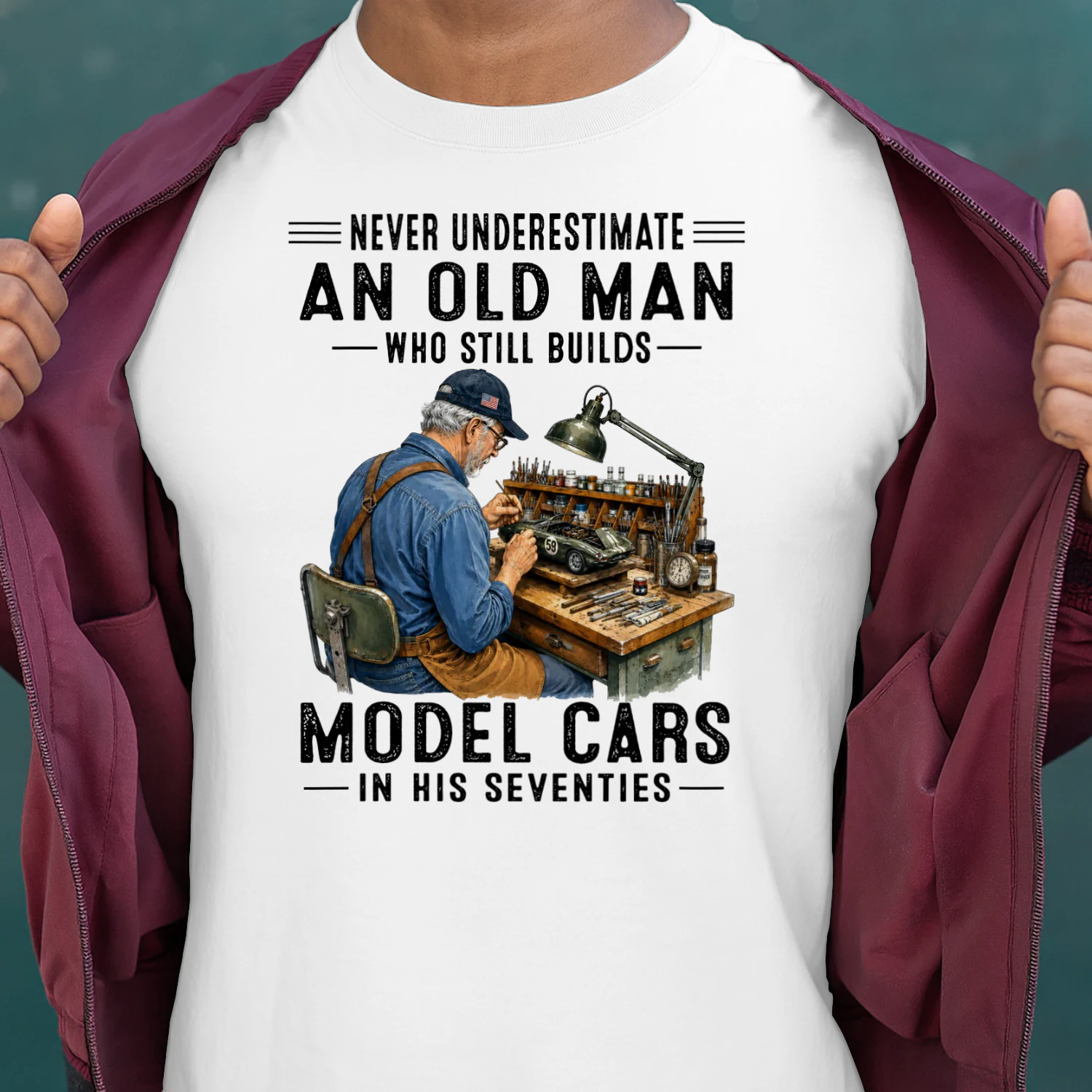 Still Builds Model Cars In His Seventies
