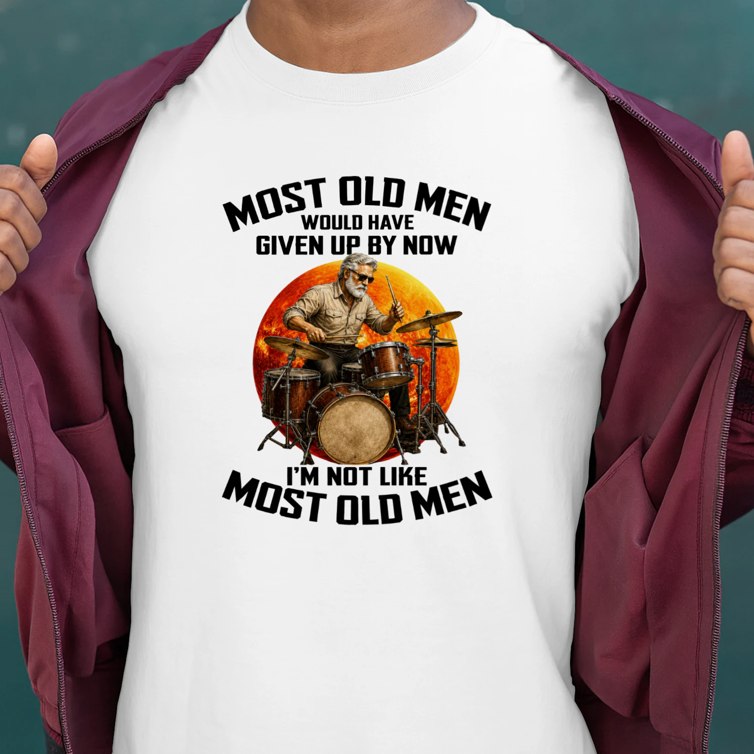 Drum-I'm Not Like Most Old Man