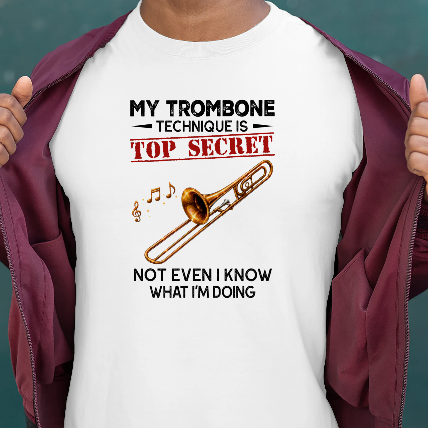 My Trombone Technique Is Top Secret