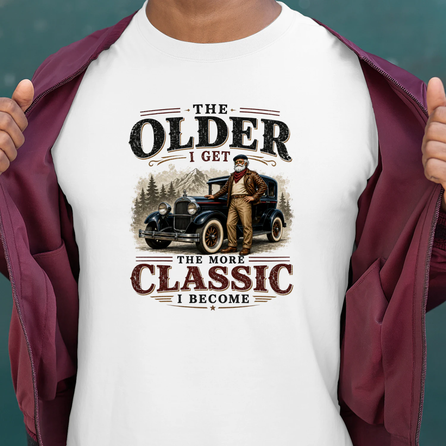 THE OLDER I GET, THE MORE CLASSIC I BECOME