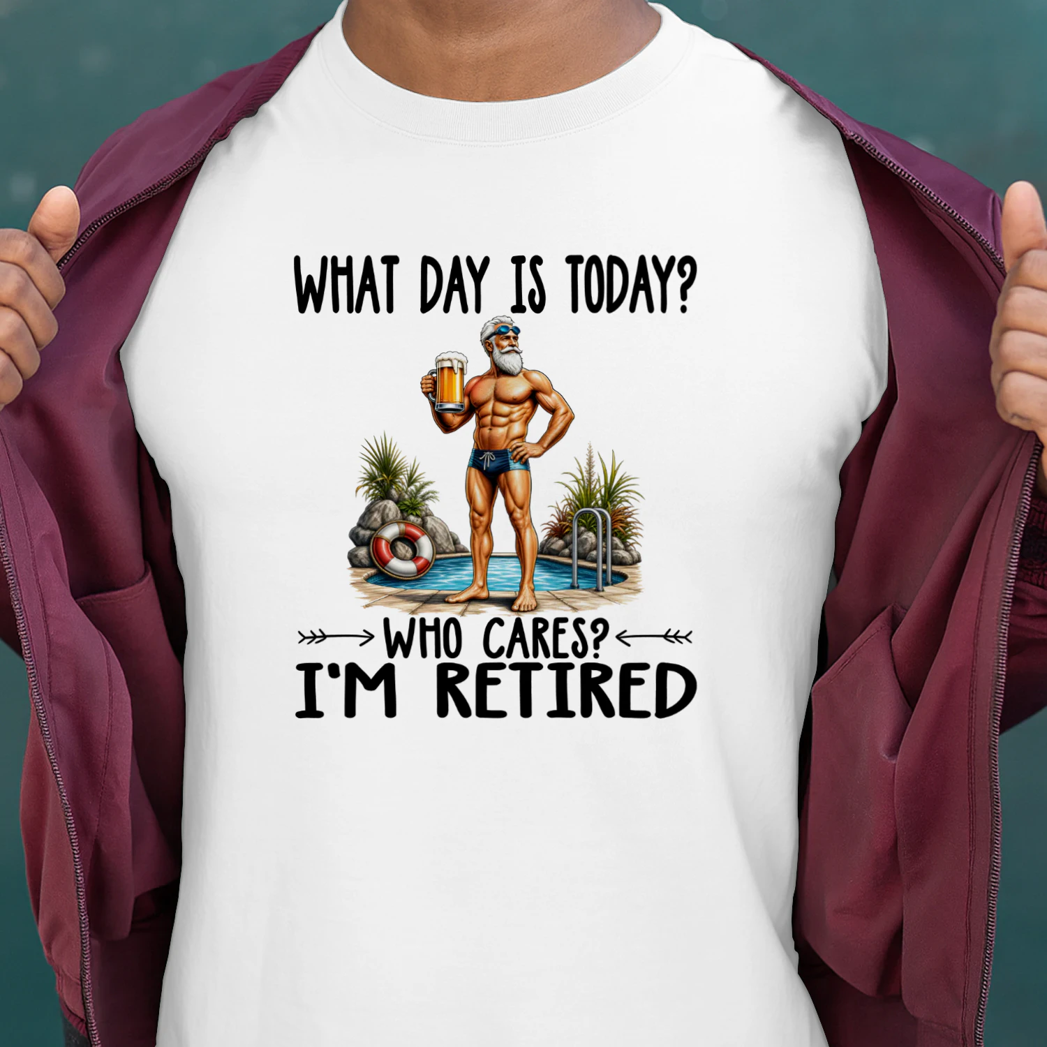 WHAT DAY IS TODAY, WHO CARES,  I'M RETIRED