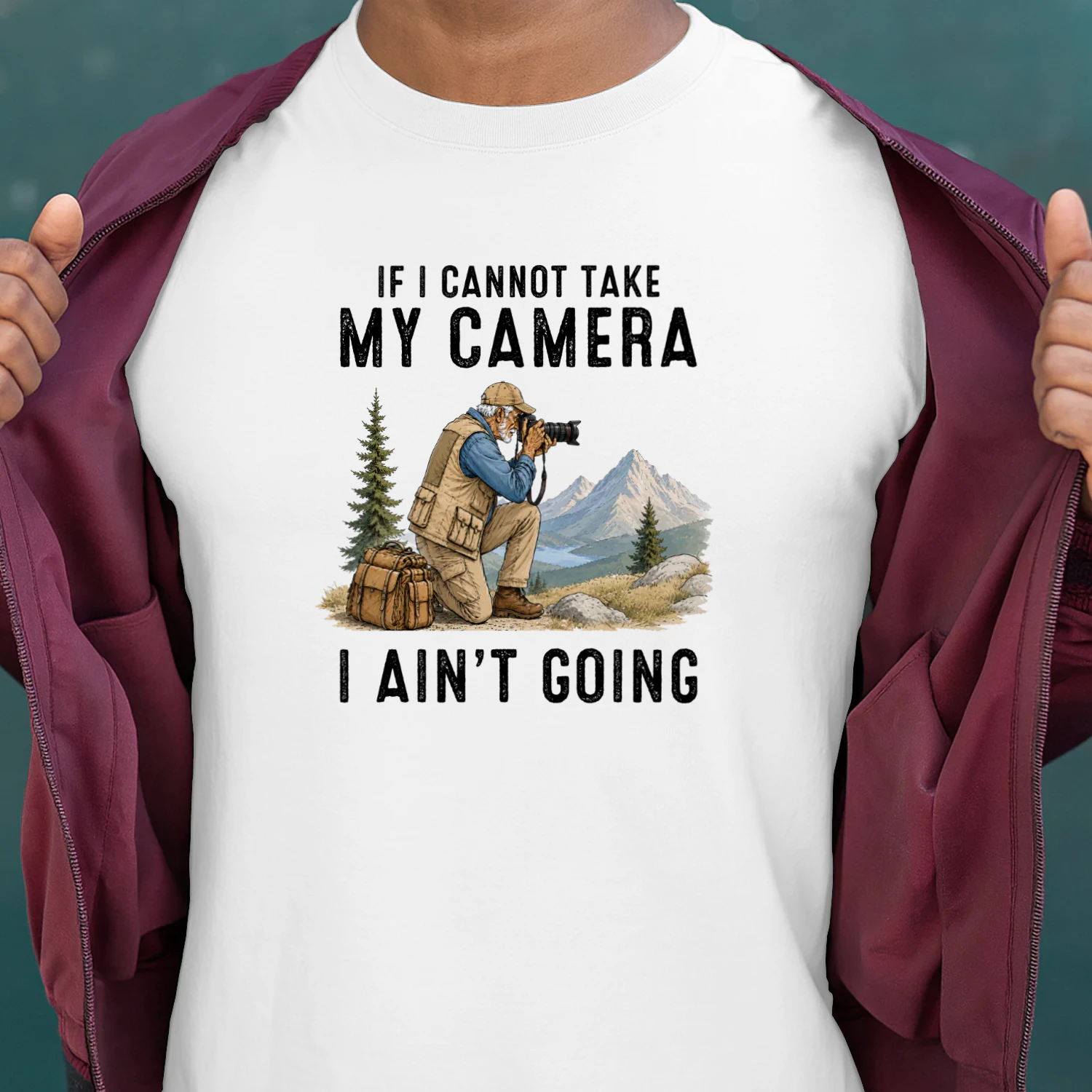 If I cannot take my camera I ain't going