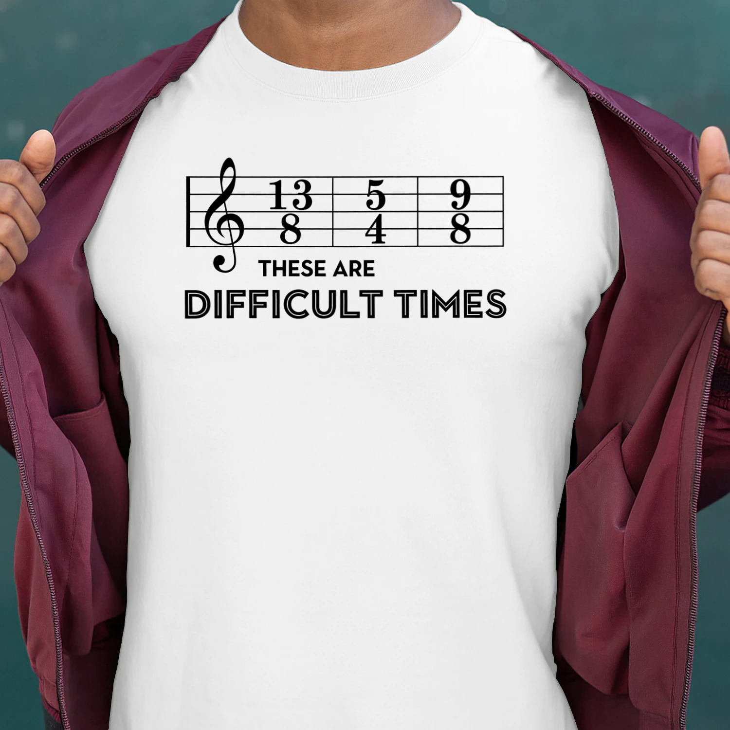 Sheet Music Joke These Are Difficult Times