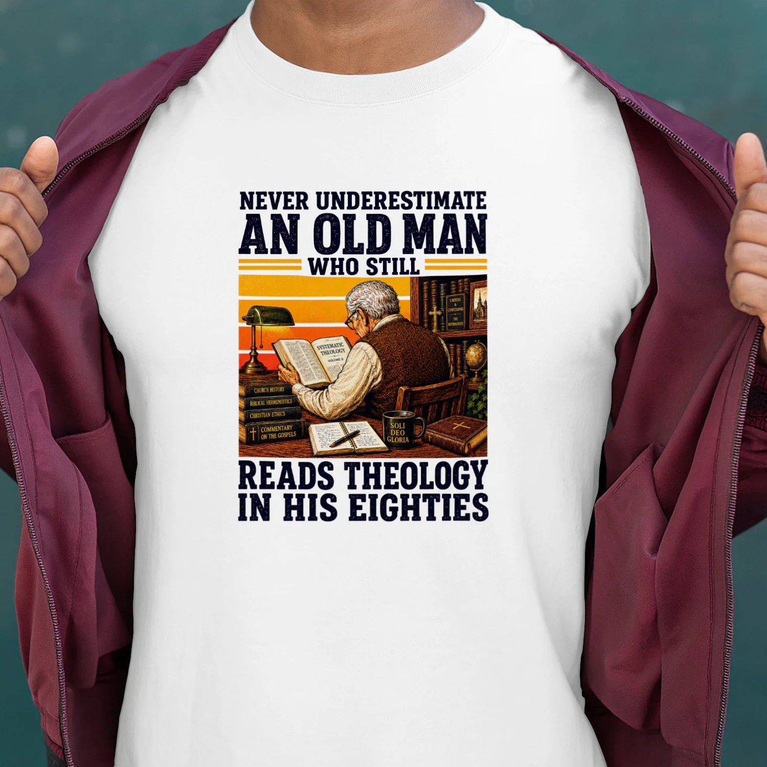 Never Underestimate An Old Man Who Still Reads Theology In His Eighties