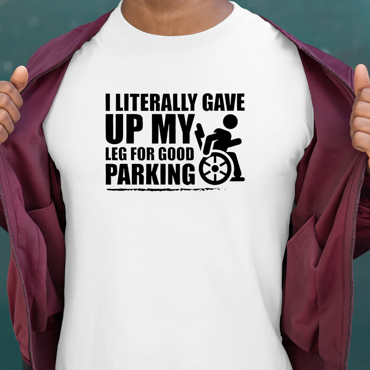 Limb Loss - I literally gave up my leg for good parking