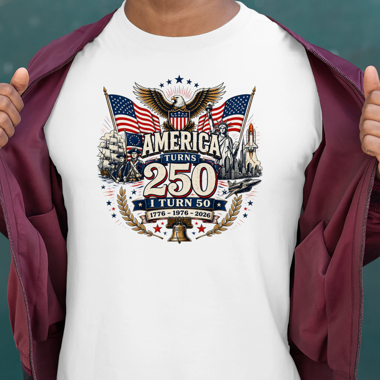 America turns 250. I turn 50