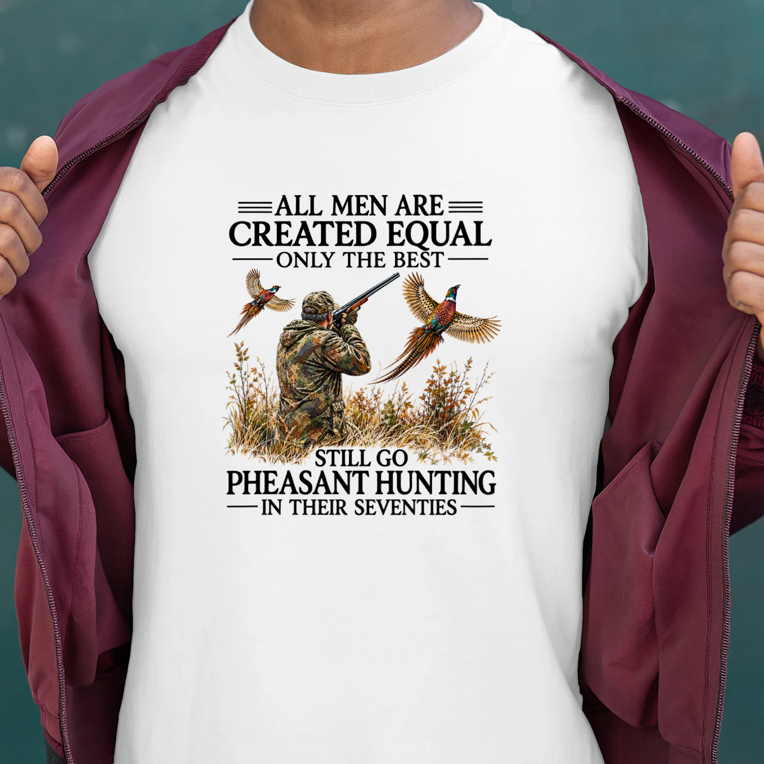 All Men Are Created Equal Only The Best Still Go Pheasant Hunting In Their 70s
