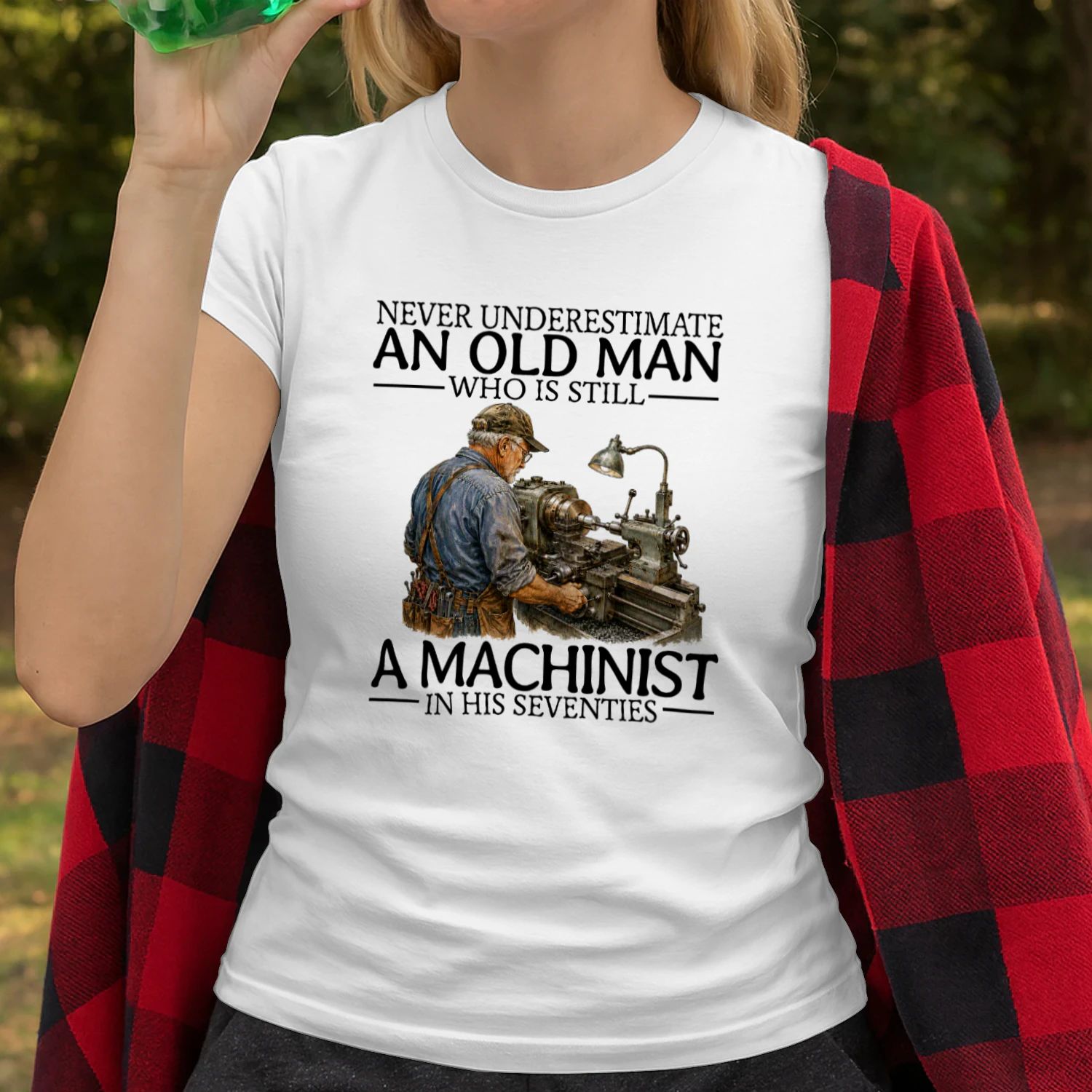 Never Underestimate an Old Man Who Is Still a Machinist in His Seventies