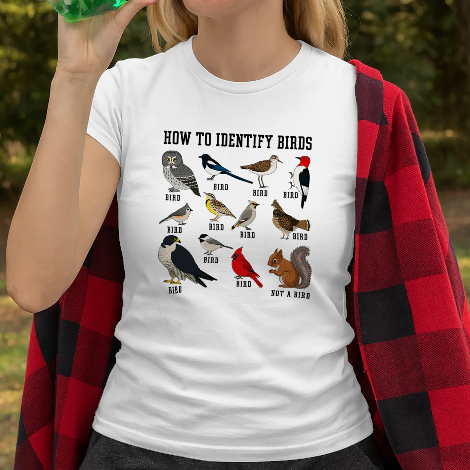 How to Identify Birds Shirt