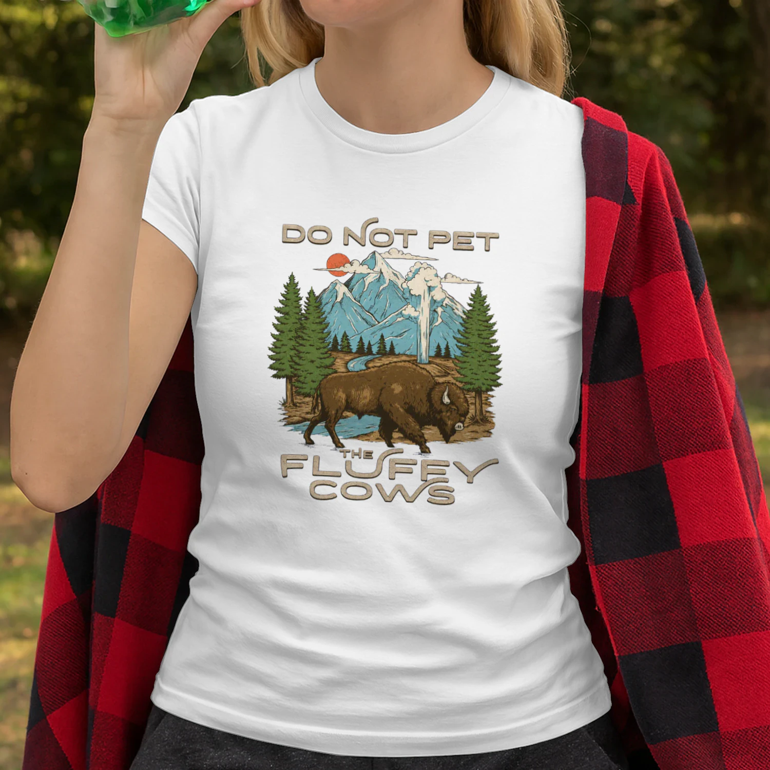 Do Not Pet The Fluffy Cows