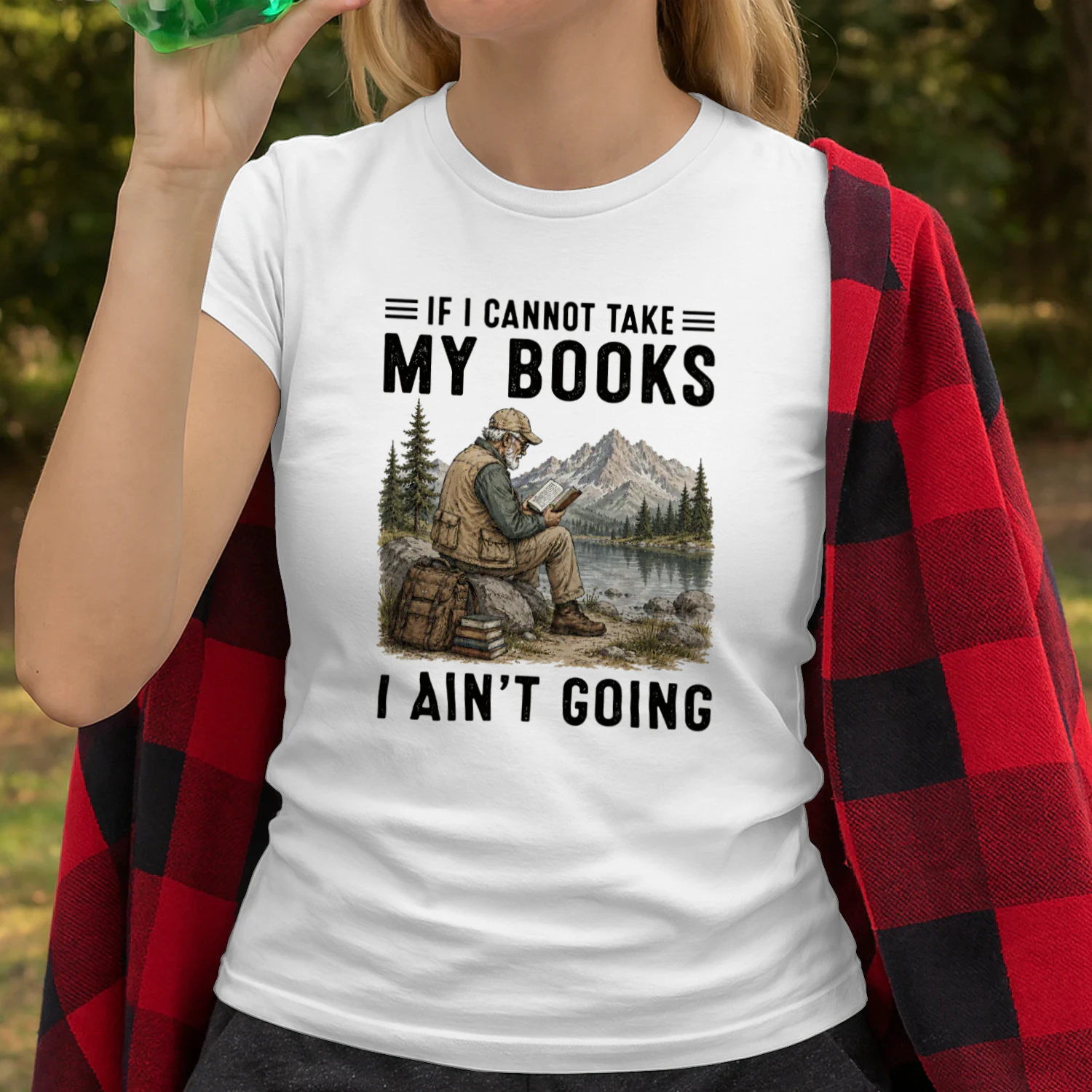 If I cannot take my books I ain't going