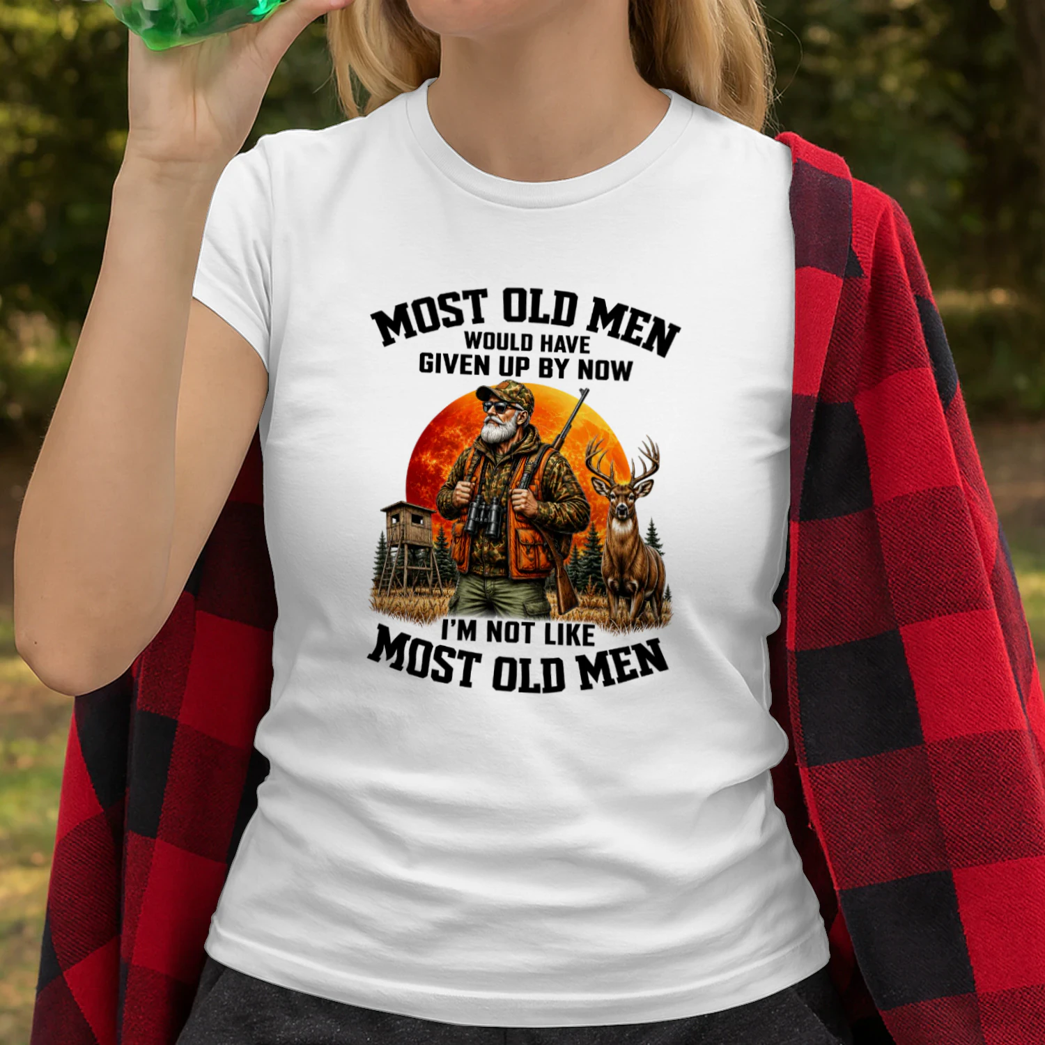 Most old men would have given up by now. I'm not like most old men 1