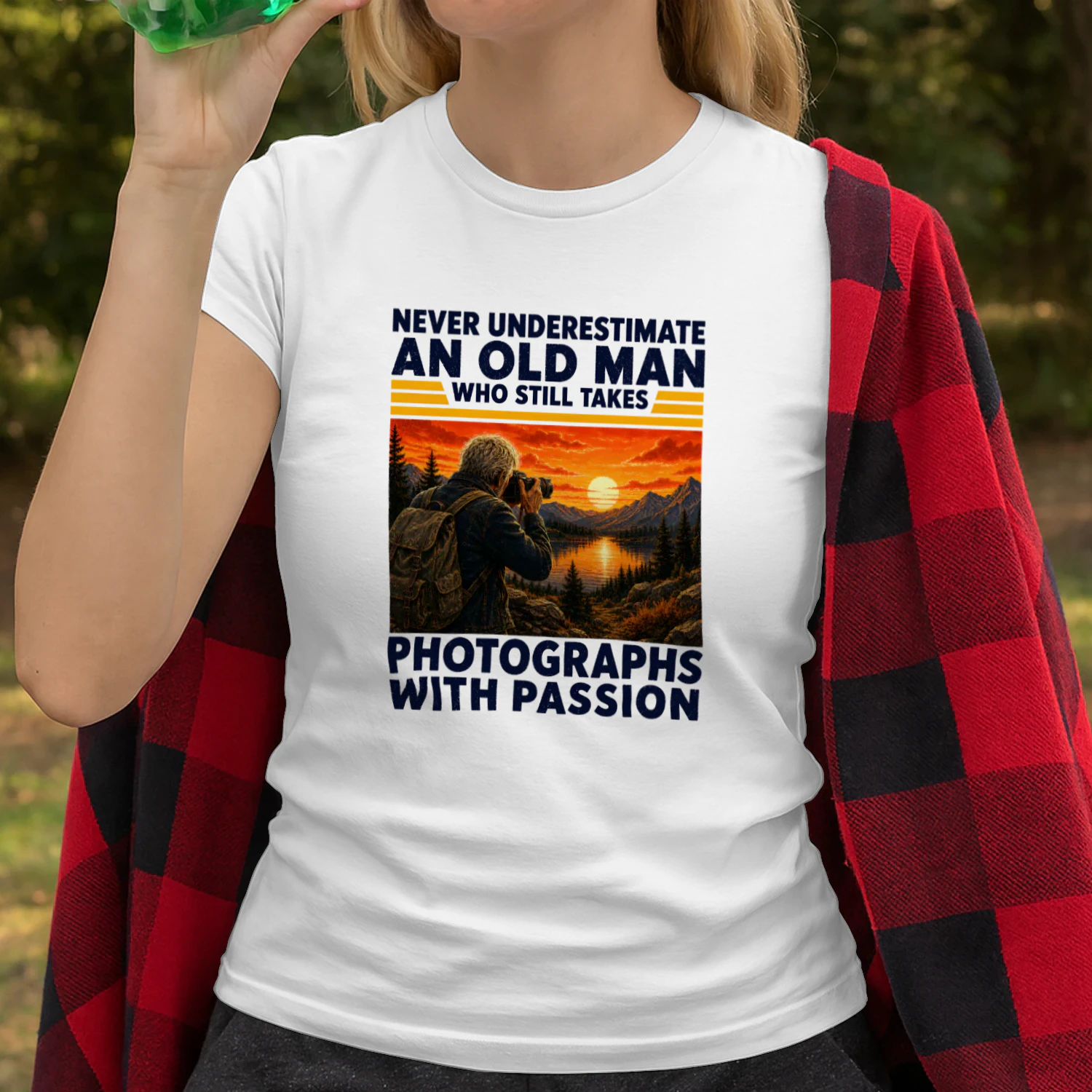Never underestimate an old man who still takes photographs with passion
