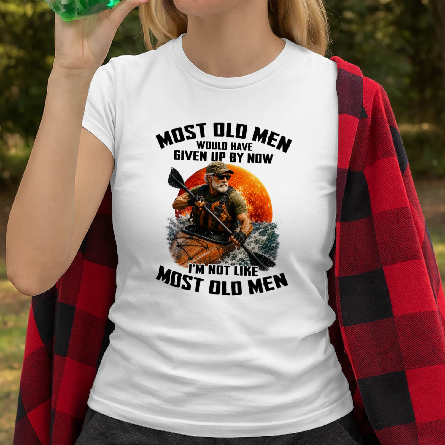 Most old men would have given up by now. I'm not like most old men 7