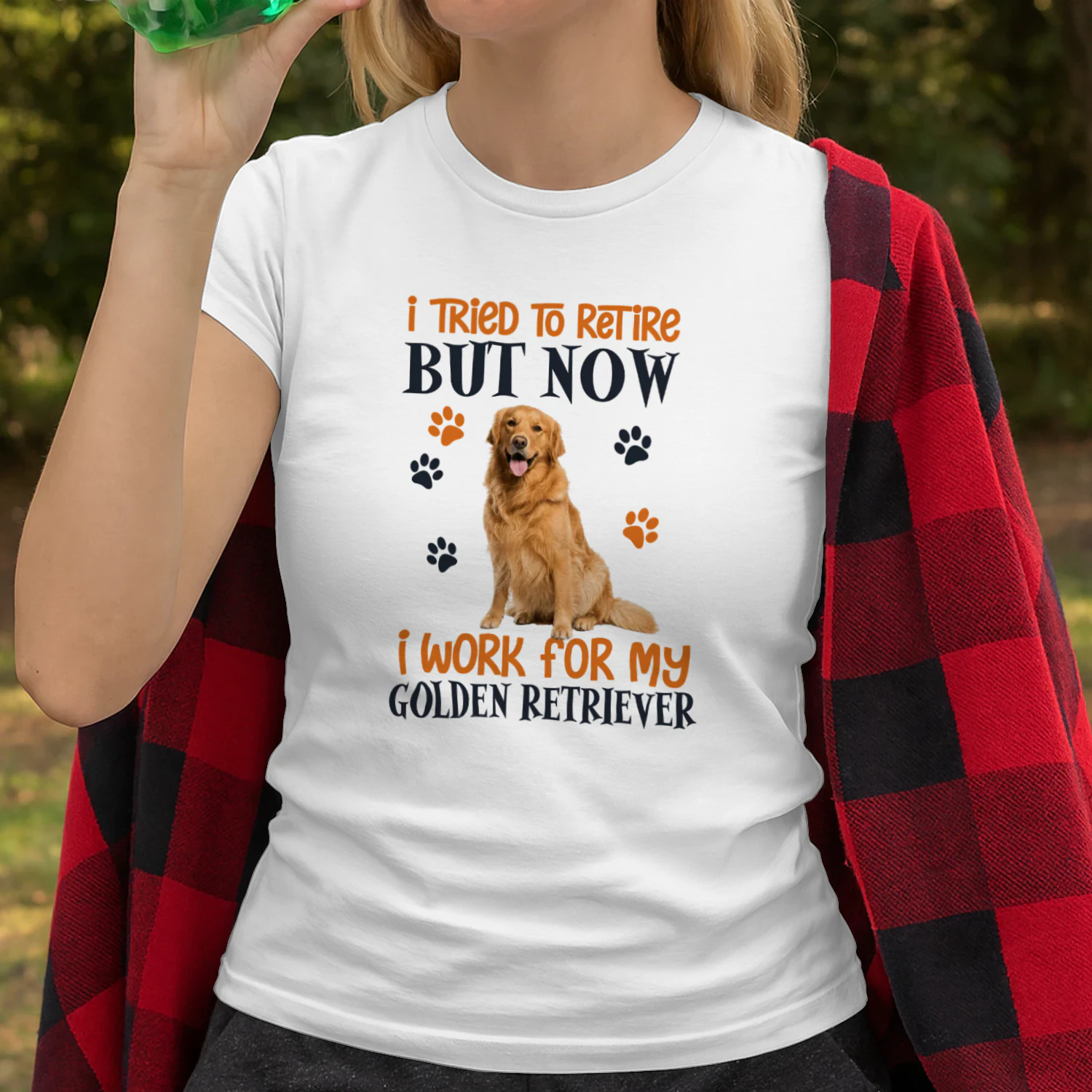I Tried To Retire But Now I Work For My Golden Retriever