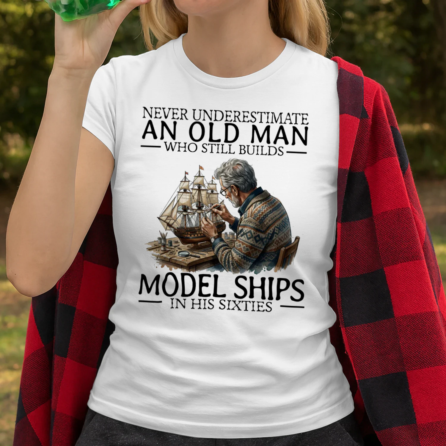 MODEL SHIPS IN HIS SIXTIES