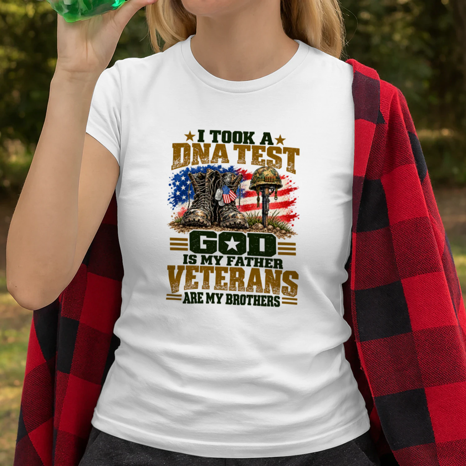 I Took A DNA Test - God Is My Father, Veterans Are My Brothers