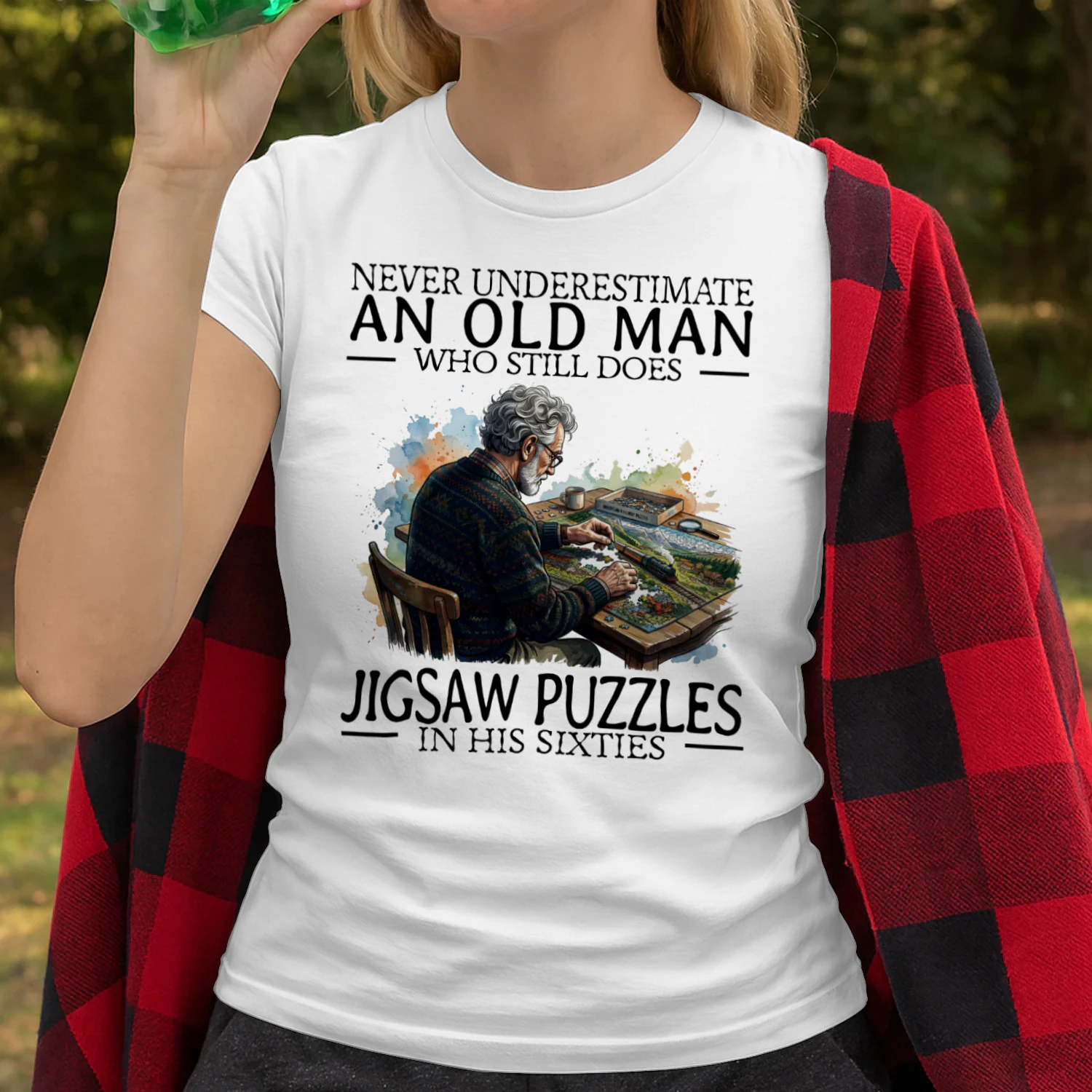 JIGSAW PUZZLES IN HIS SIXTIES