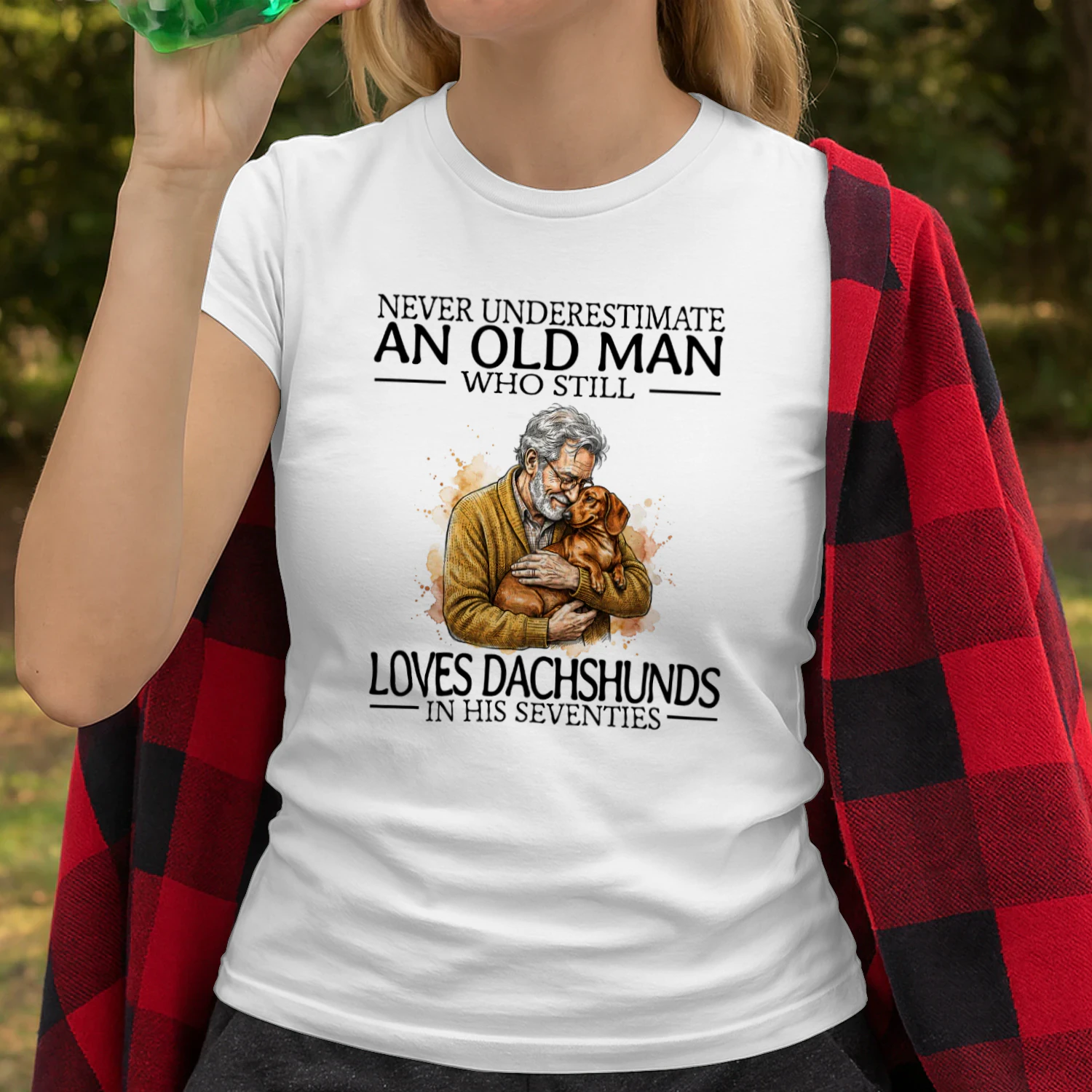 Never Underestimate An Old Man Who Still Loves Dachshunds in His Seventies