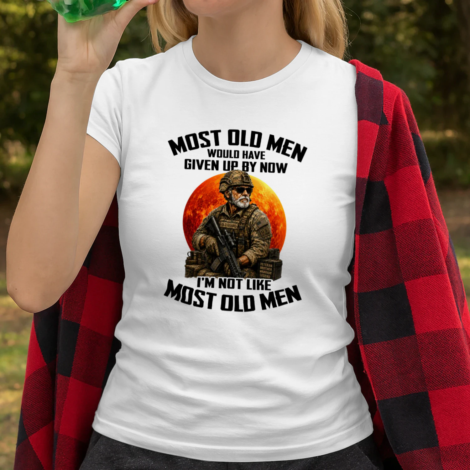 Most old men would have given up by now. I'm not like most old men 10