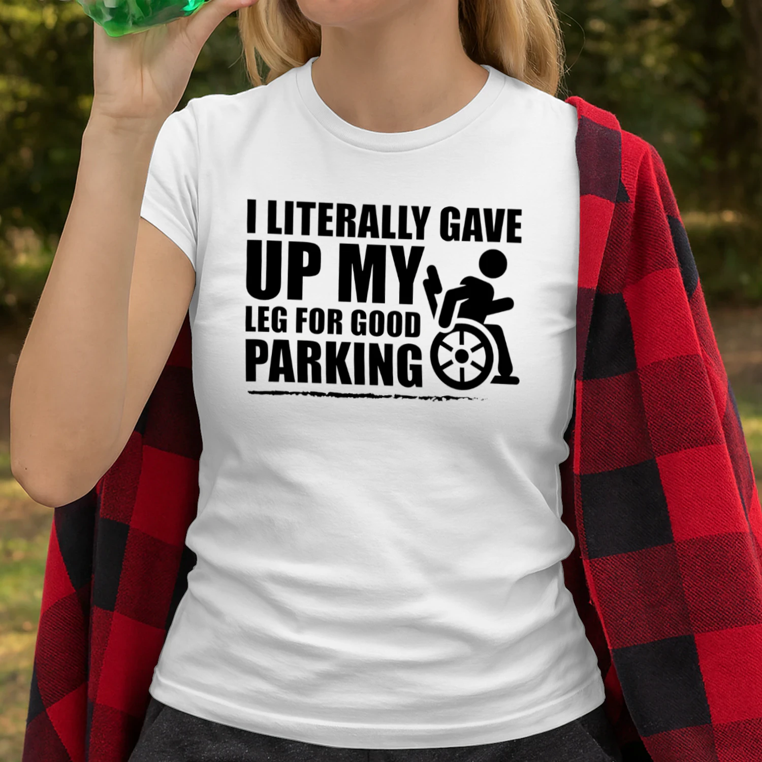 Limb Loss I literally gave up my leg for good parking