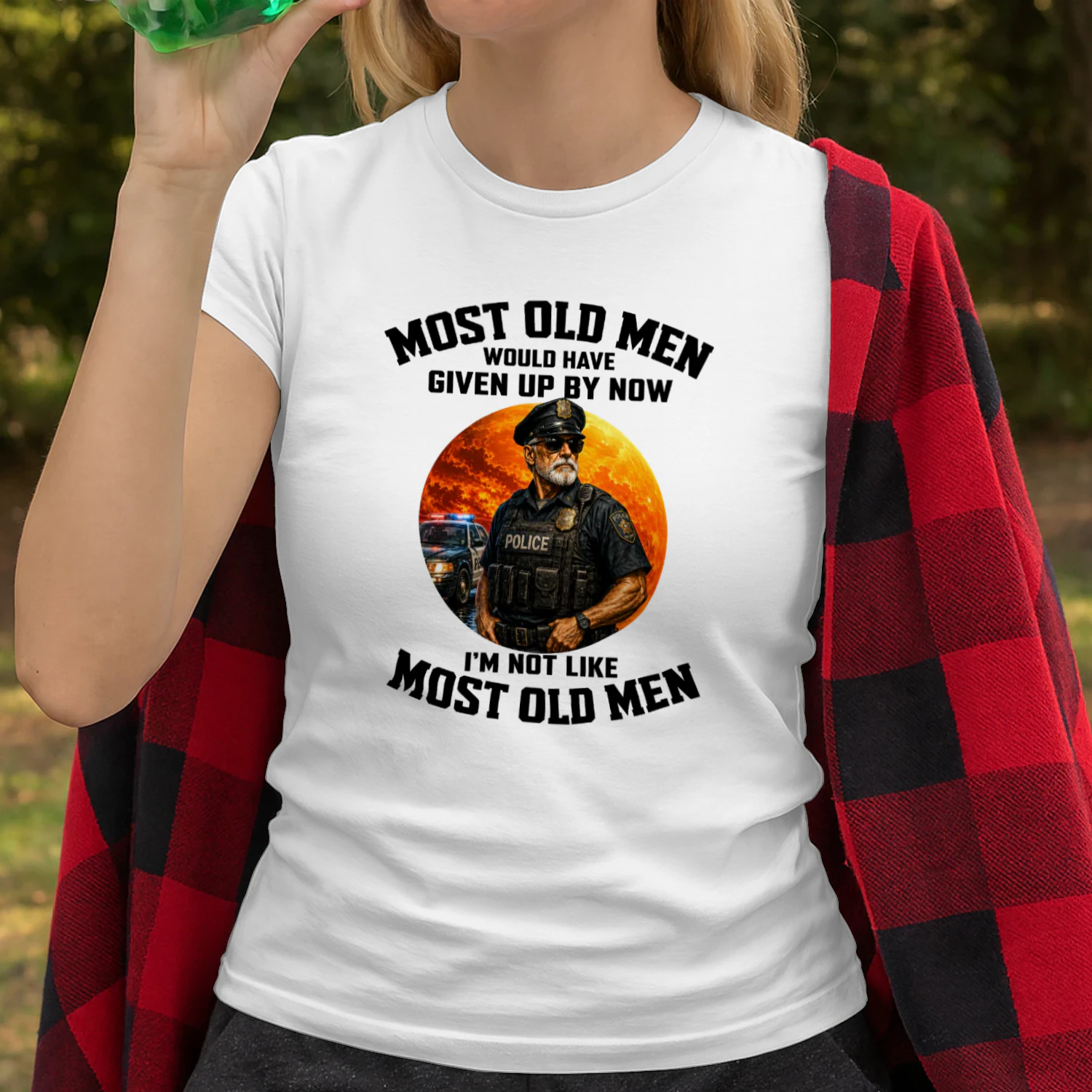 Most old men would have given up by now. I'm not like most old men 15