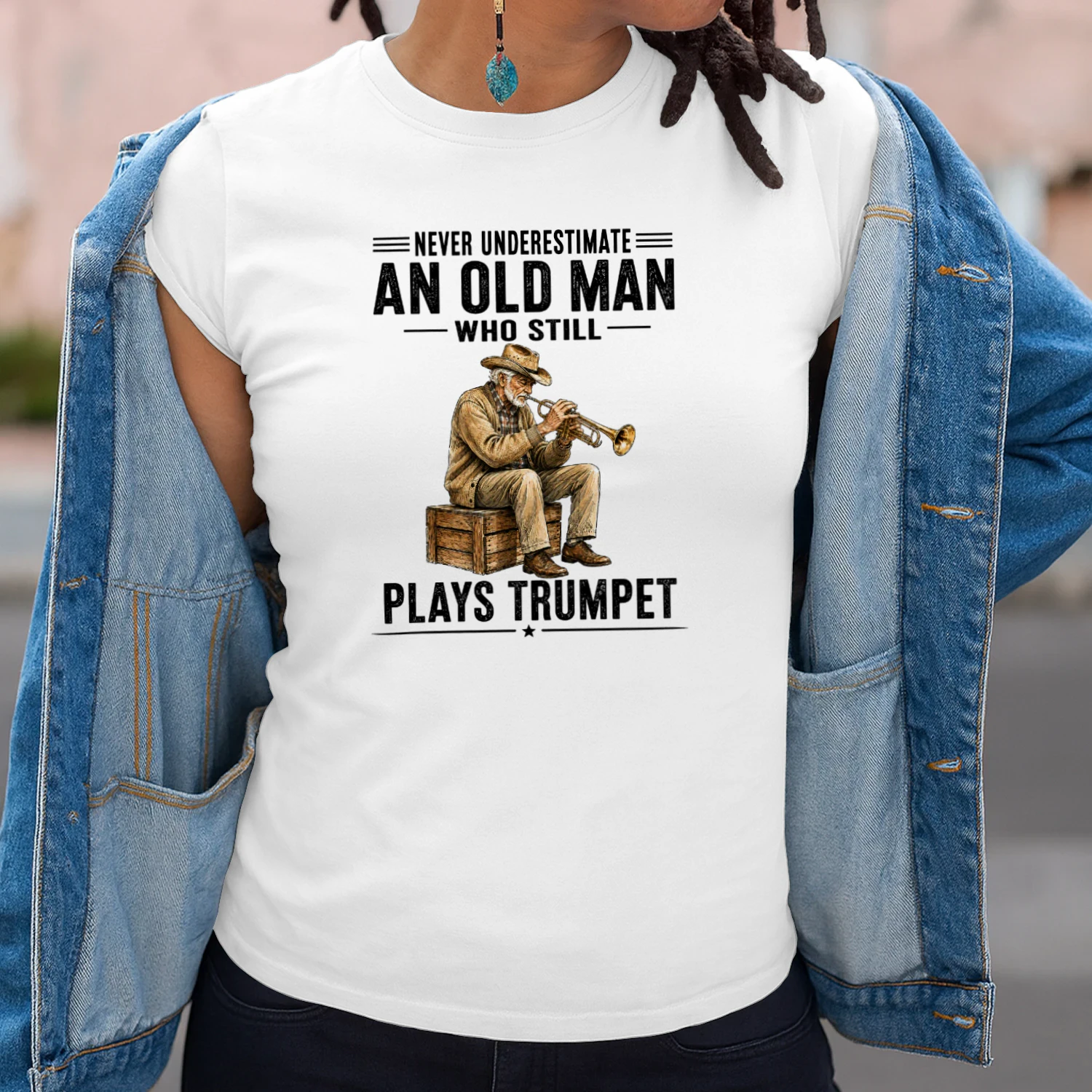 Never Underestimate An Old Man Who Still Plays Trumpet