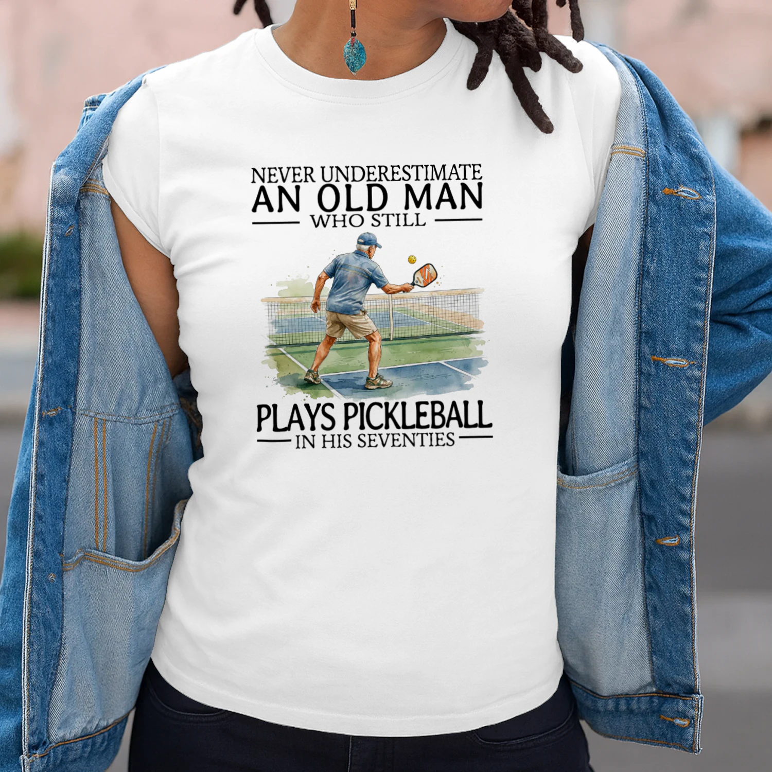 Never Underestimate An Old Man Who Still Plays Pickleball In His Seventies