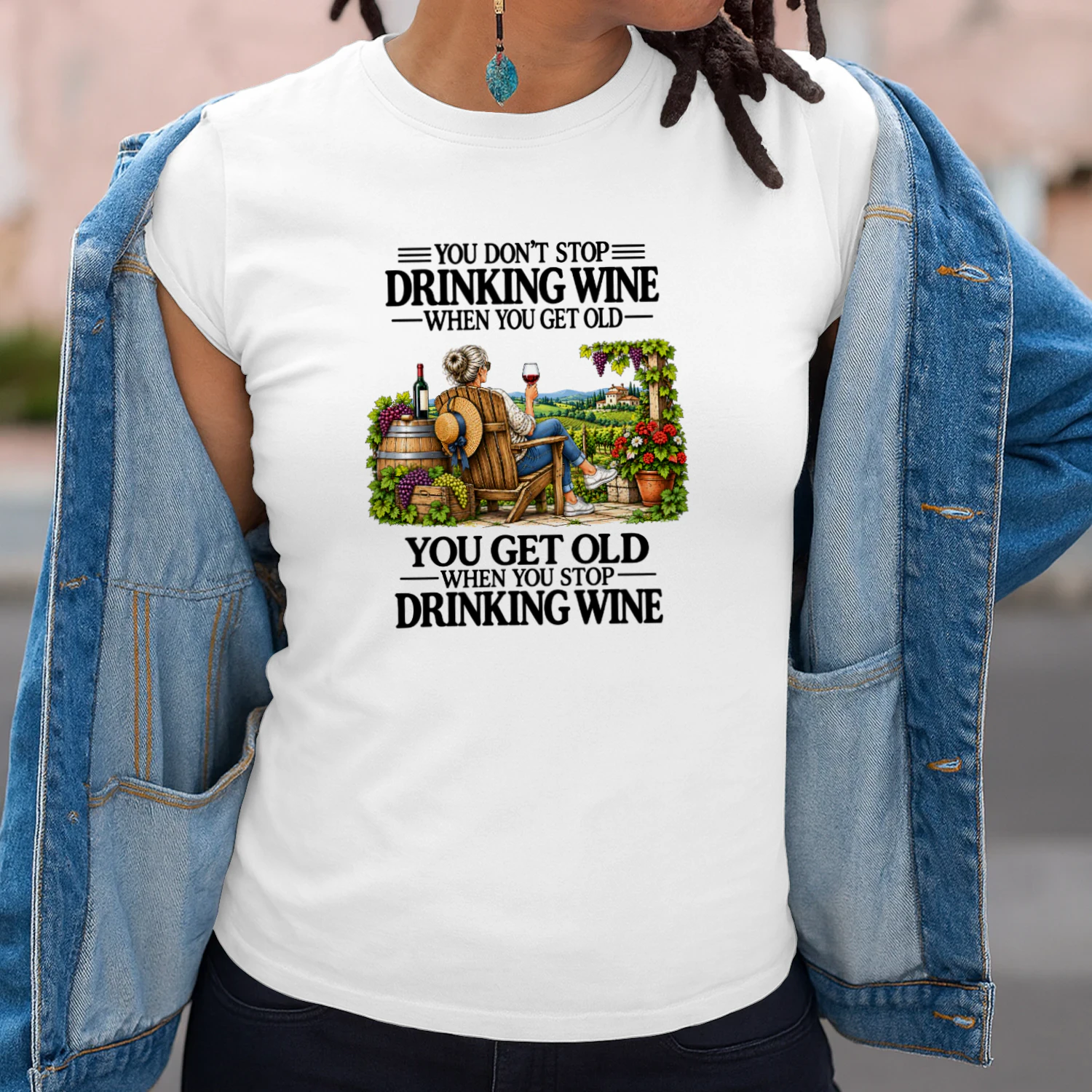 Don't Stop Drinking Wine When You Get Old